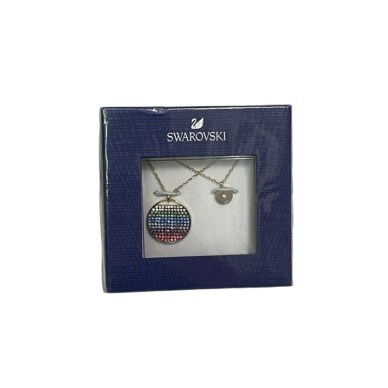 Swarovski Swarovski Double Layered Rainbow Pendant Necklace Size ONE SIZE - 3 Thumbnail