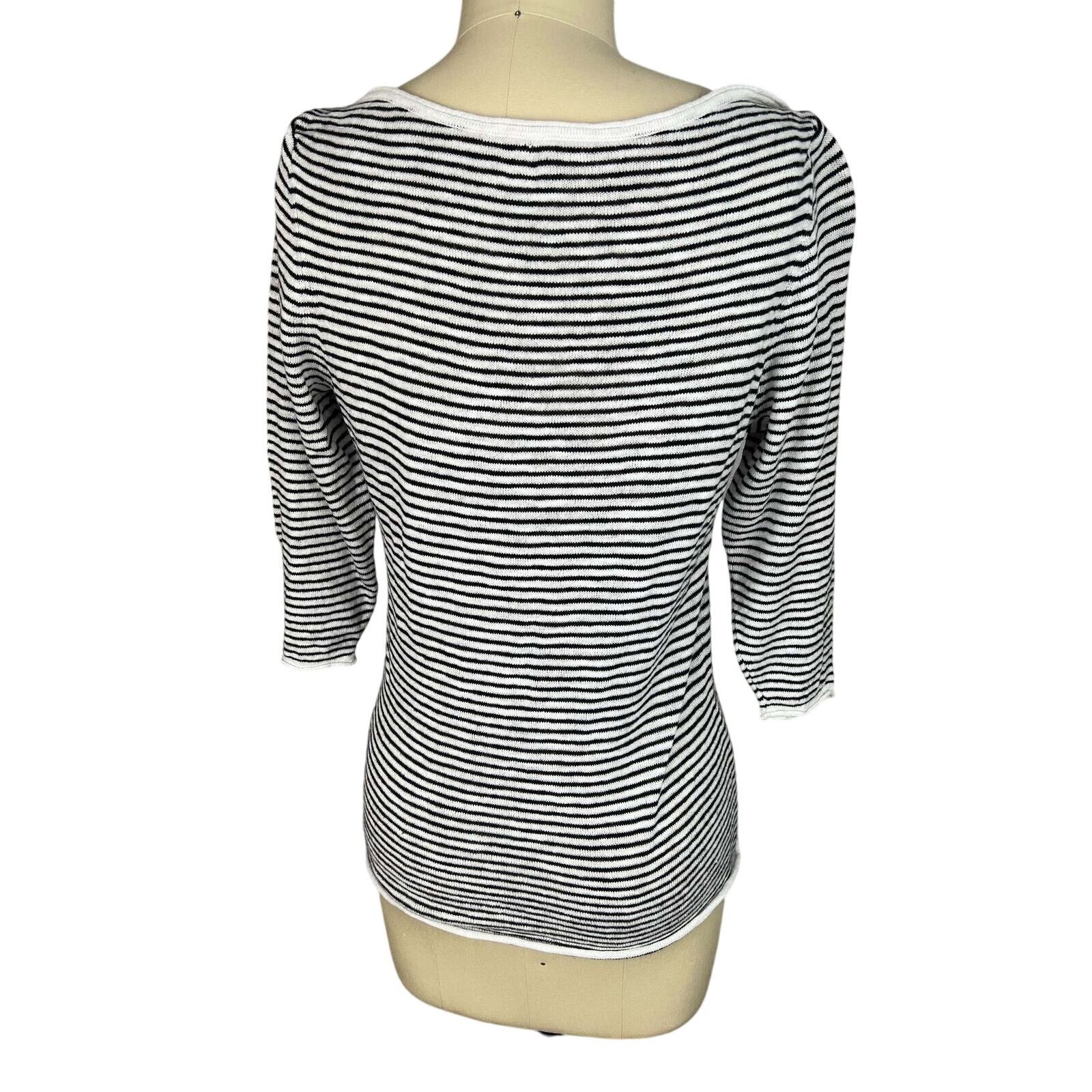 Eileen Fisher Eileen Fisher striped linen top sz XS Size XS / US 0-2 / IT 36-38 - 3 Thumbnail