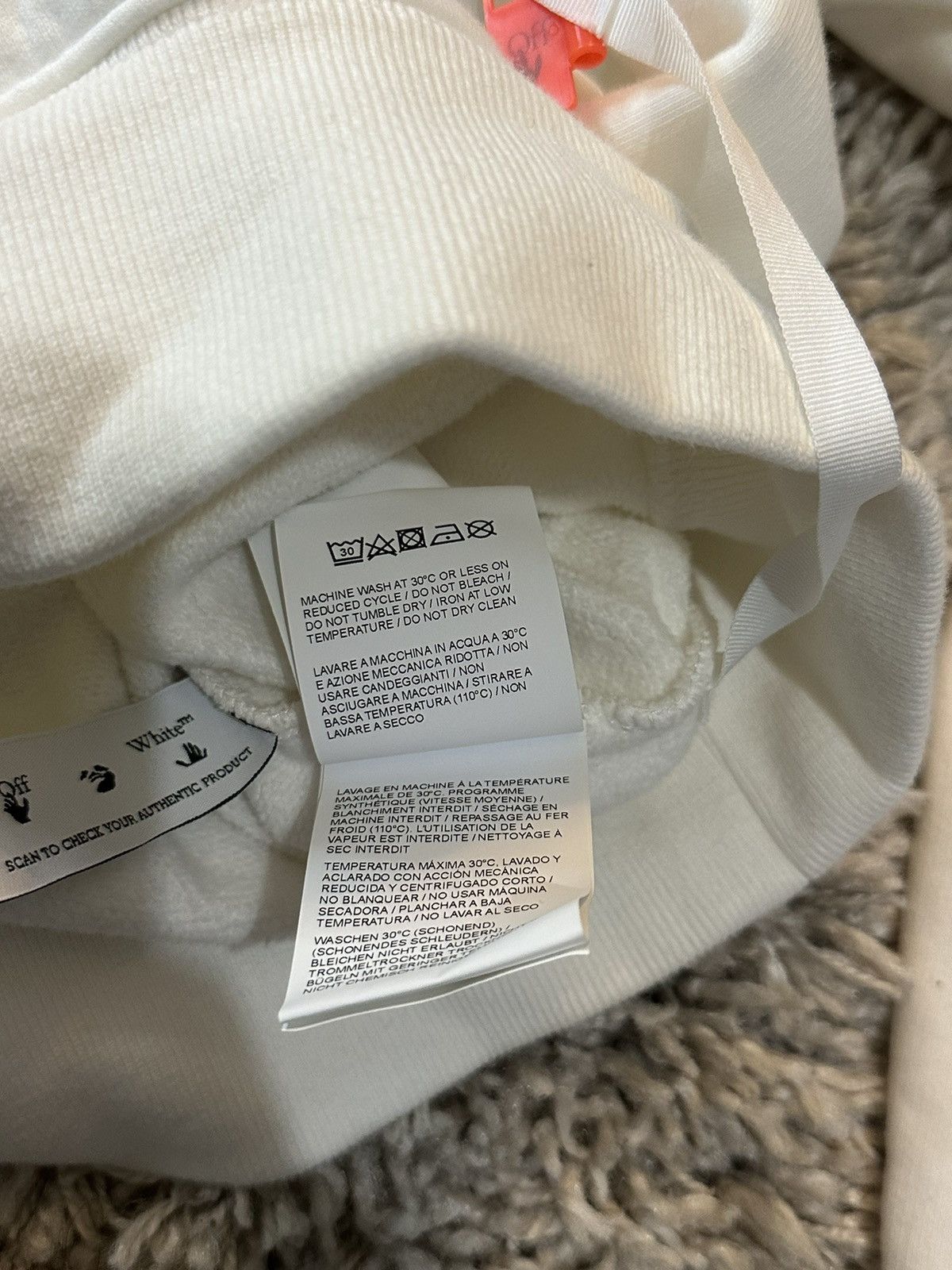 Off-White × Virgil Abloh Off-White Wizard White Hoodie Size L Size US L / EU 52-54 / 3 - 10 Thumbnail