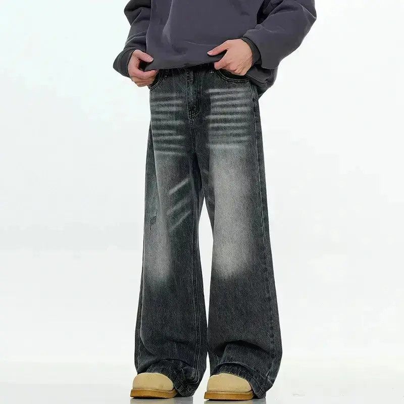 Japanese Brand Wide Leg American Style Jeans Size US 32 / EU 48 - 1 Thumbnail