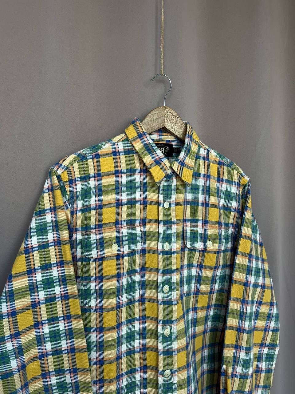 RRL Ralph Lauren RRL Double Ralph Flannel Button Shirt Mens Size M Size US M / EU 48-50 / 2 - 3 Thumbnail