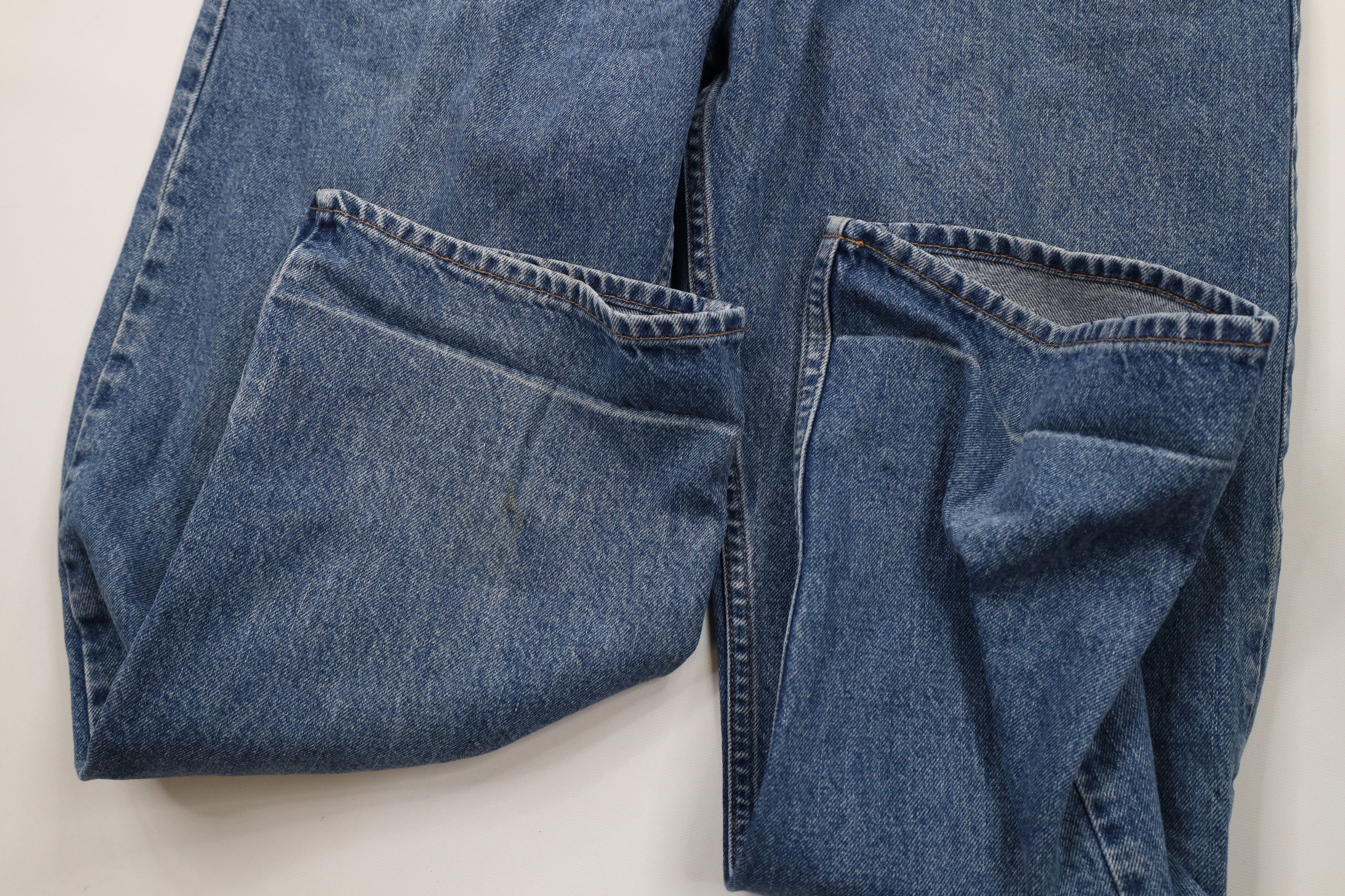 Tommy Hilfiger × Vintage Vintage 90s Tommy Hilfiger Relaxed Fit Denim Jeans Blue Size US 36 / EU 52 - 6 Thumbnail