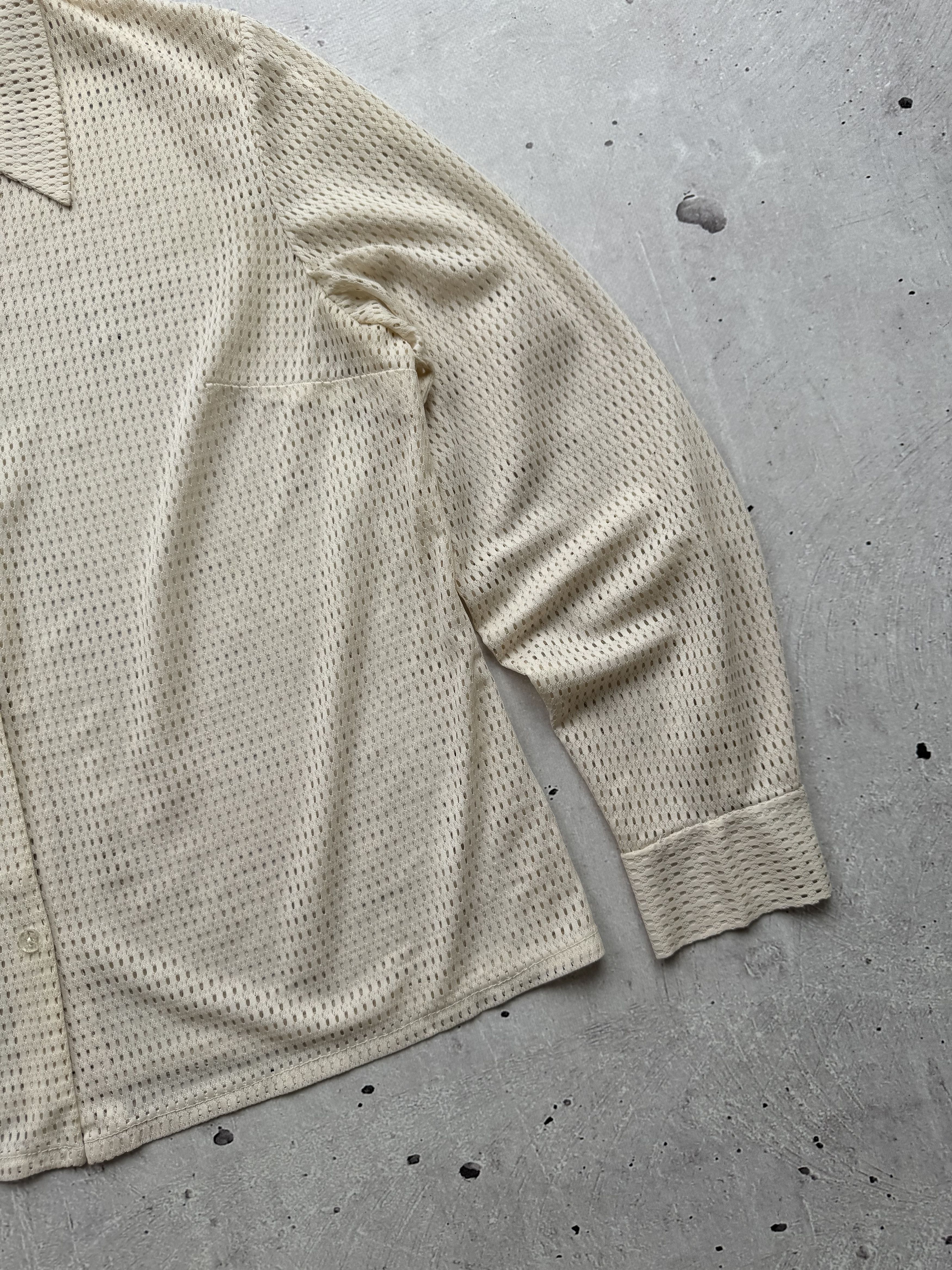 Helmut Lang Helmut Lang Vintage Mesh Shirt Size M / US 6-8 / IT 42-44 - 5 Thumbnail