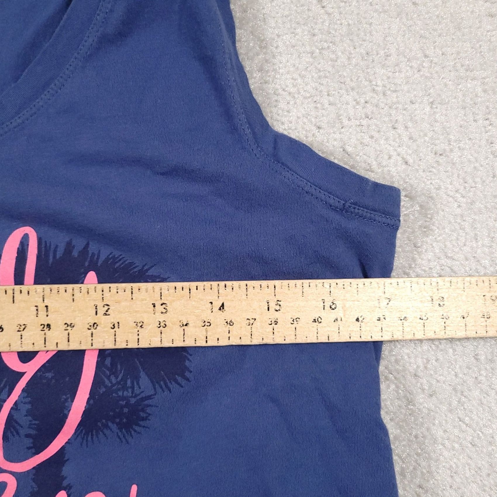 Vintage VINTAGE: No Simply Southern Tank Shirt Women XS? Size S / US 4 / IT 40 - 7 Thumbnail