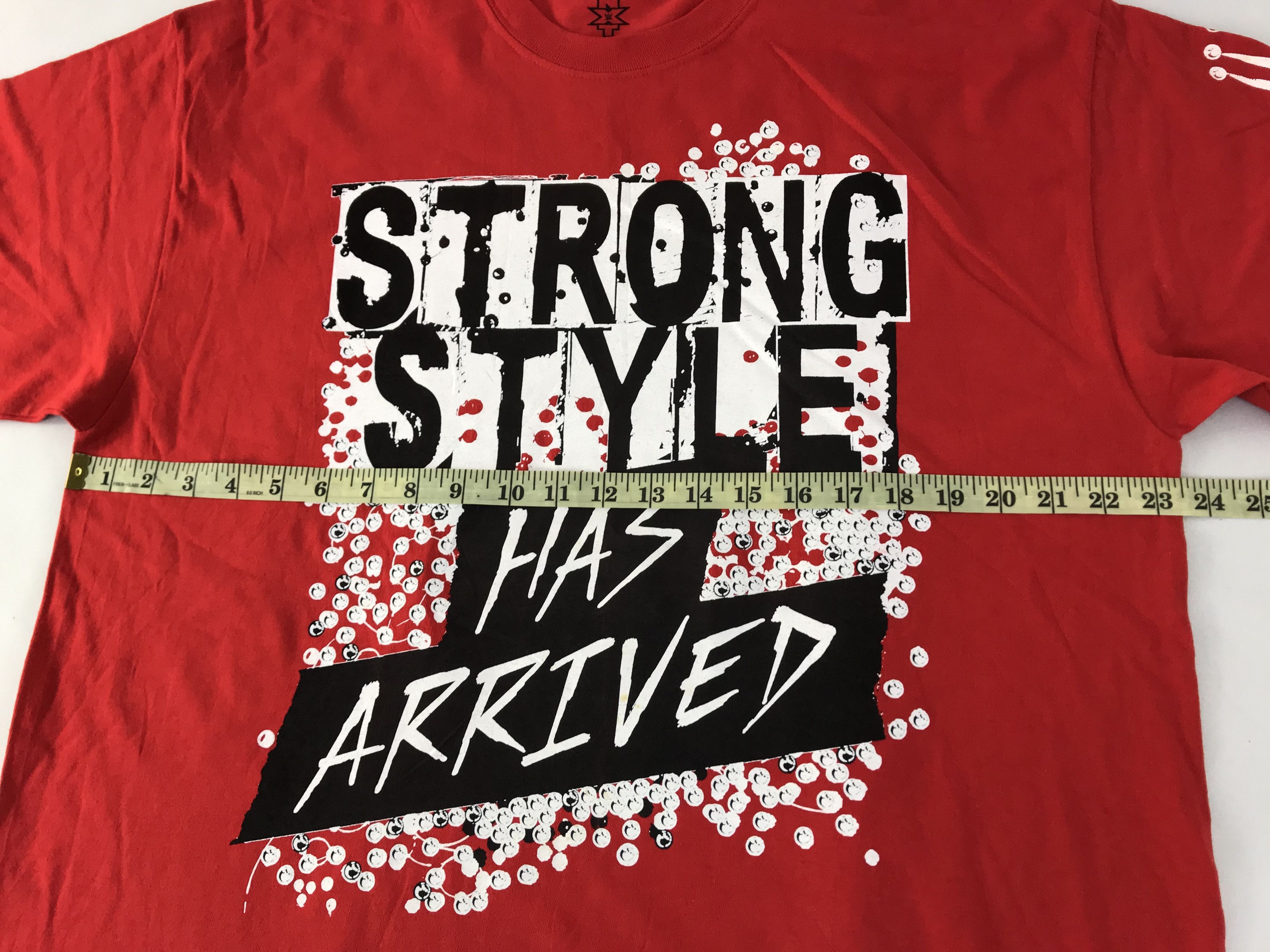 Japanese Brand WWE Shop NXT Nakamura Wrestler Printed Tee T-shirt Size US XL / EU 56 / 4 - 8 Thumbnail