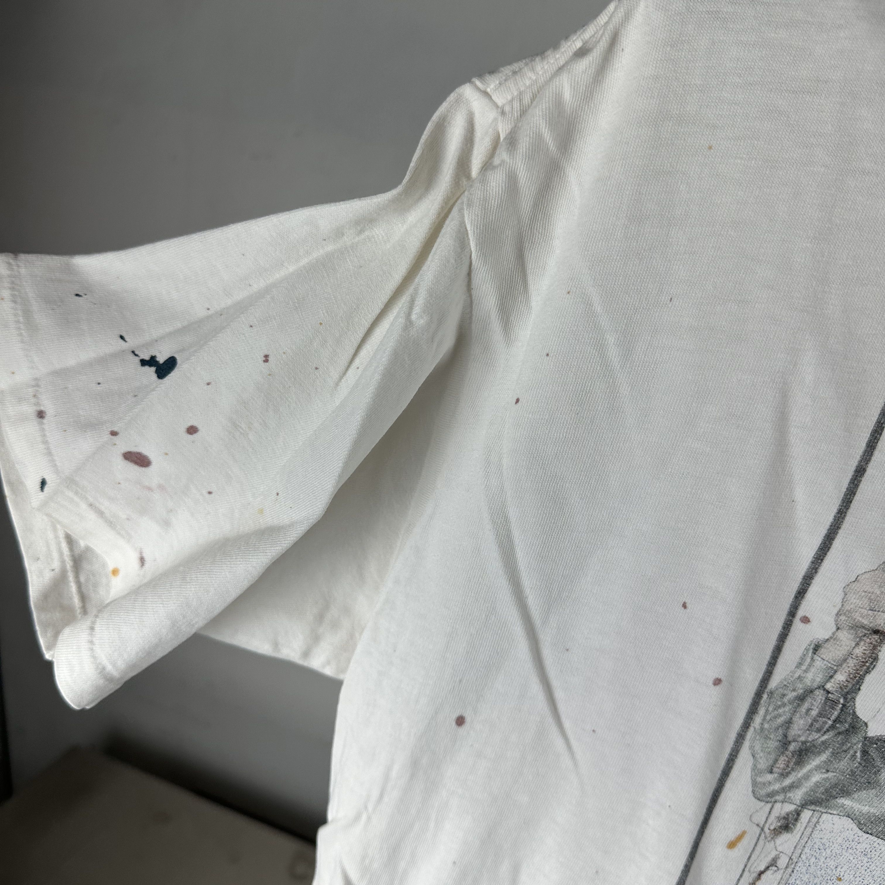 Vintage Peggy Murray The Way to a Man's Heart is Through His Fly Tee Size US L / EU 52-54 / 3 - 5 Thumbnail