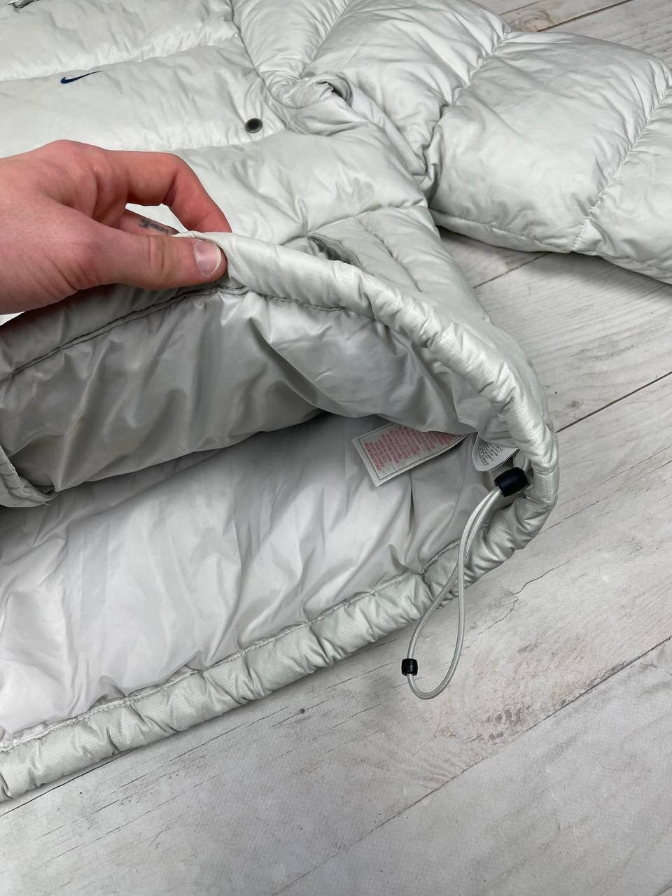 Nike Vintage Nike Puffer Jacket 00s Dowm Swoosh Size US XL / EU 56 / 4 - 7 Thumbnail