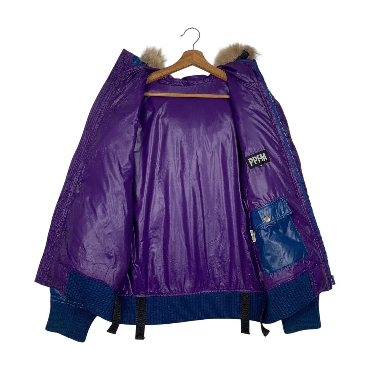 PPFM PPFM Multicolor Hooded Puffer Jacket Size US M / EU 48-50 / 2 - 12 Thumbnail