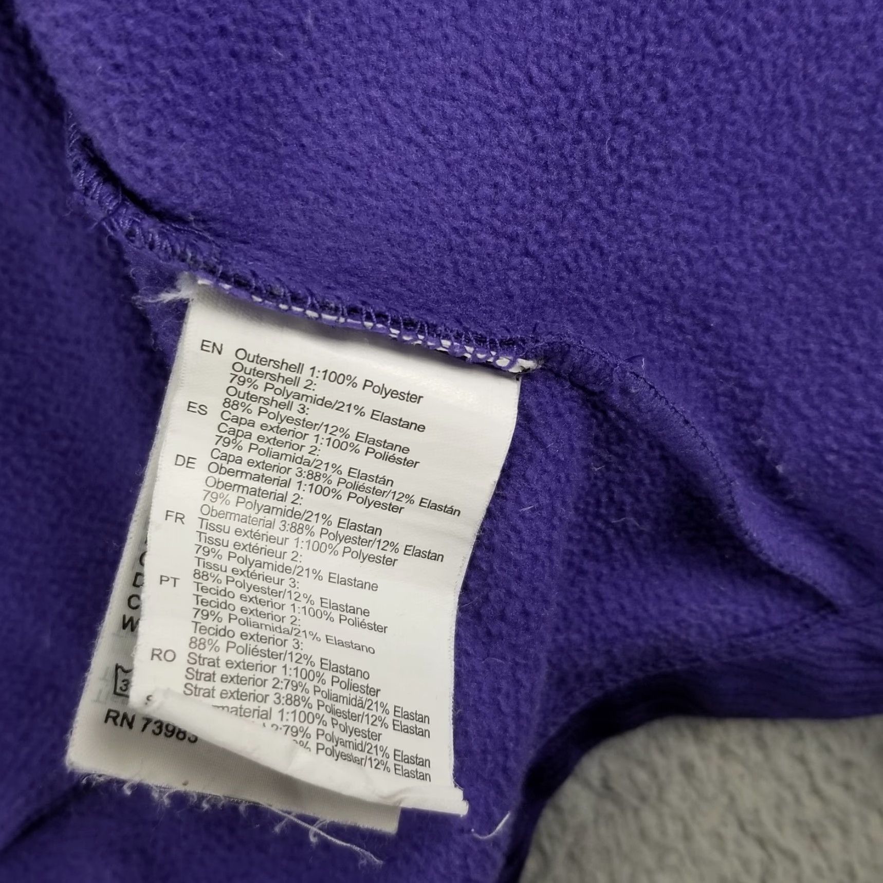 Helly Hansen Helly Hansen Training Jacket Womens Medium Purple Crop Long Sleeve Ski Coat Size M / US 6-8 / IT 42-44 - 7 Thumbnail