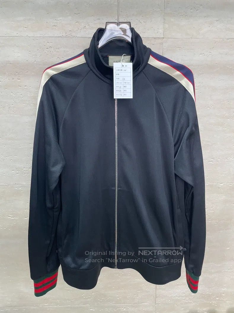 Gucci Gucci Striped classic jacket Size US M / EU 48-50 / 2 - 1 Thumbnail