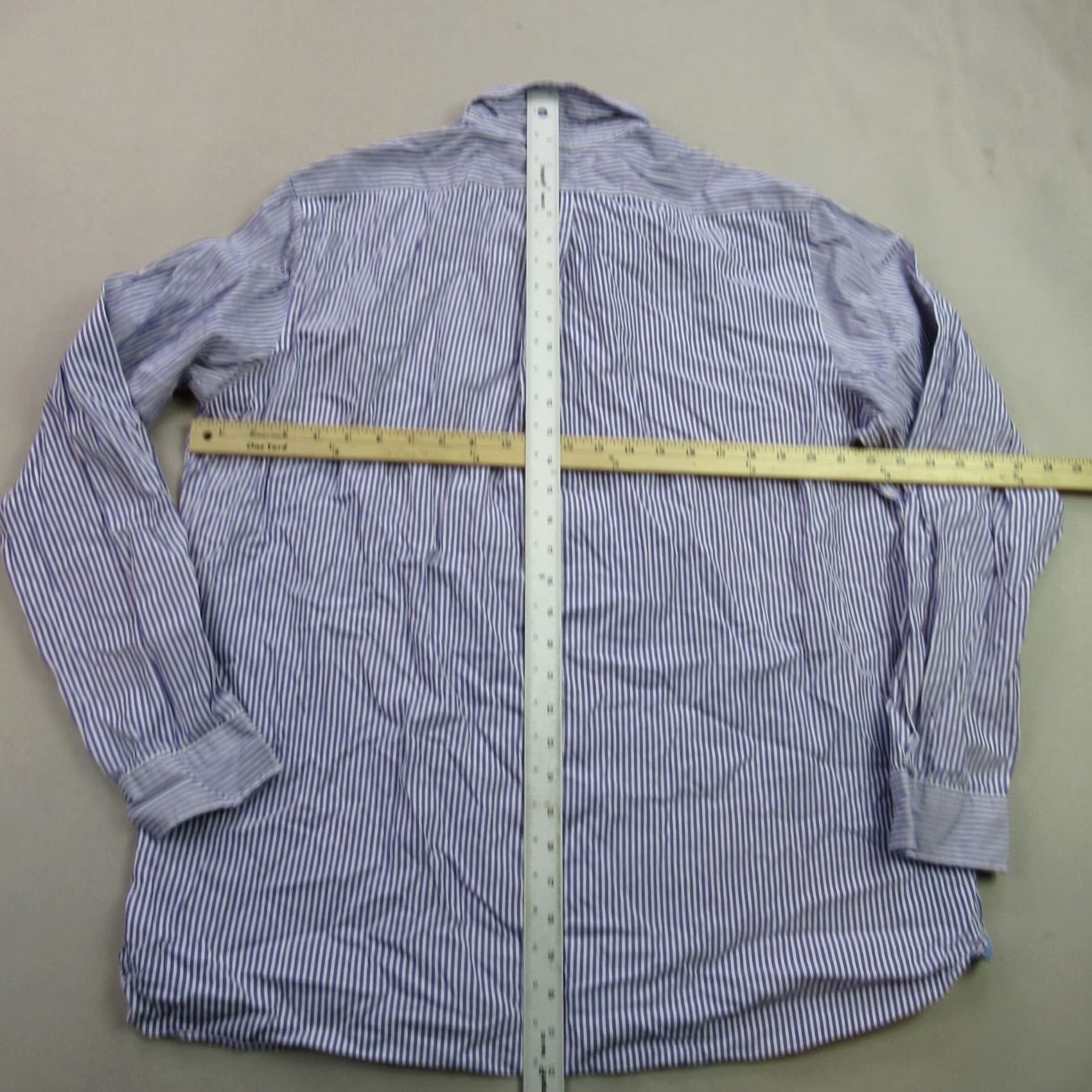 Ralph Lauren Ralph Lauren Shirt Mens XL Long Sleeve Button Front Purple Stripes Lightweight Size US XL / EU 56 / 4 - 5 Thumbnail