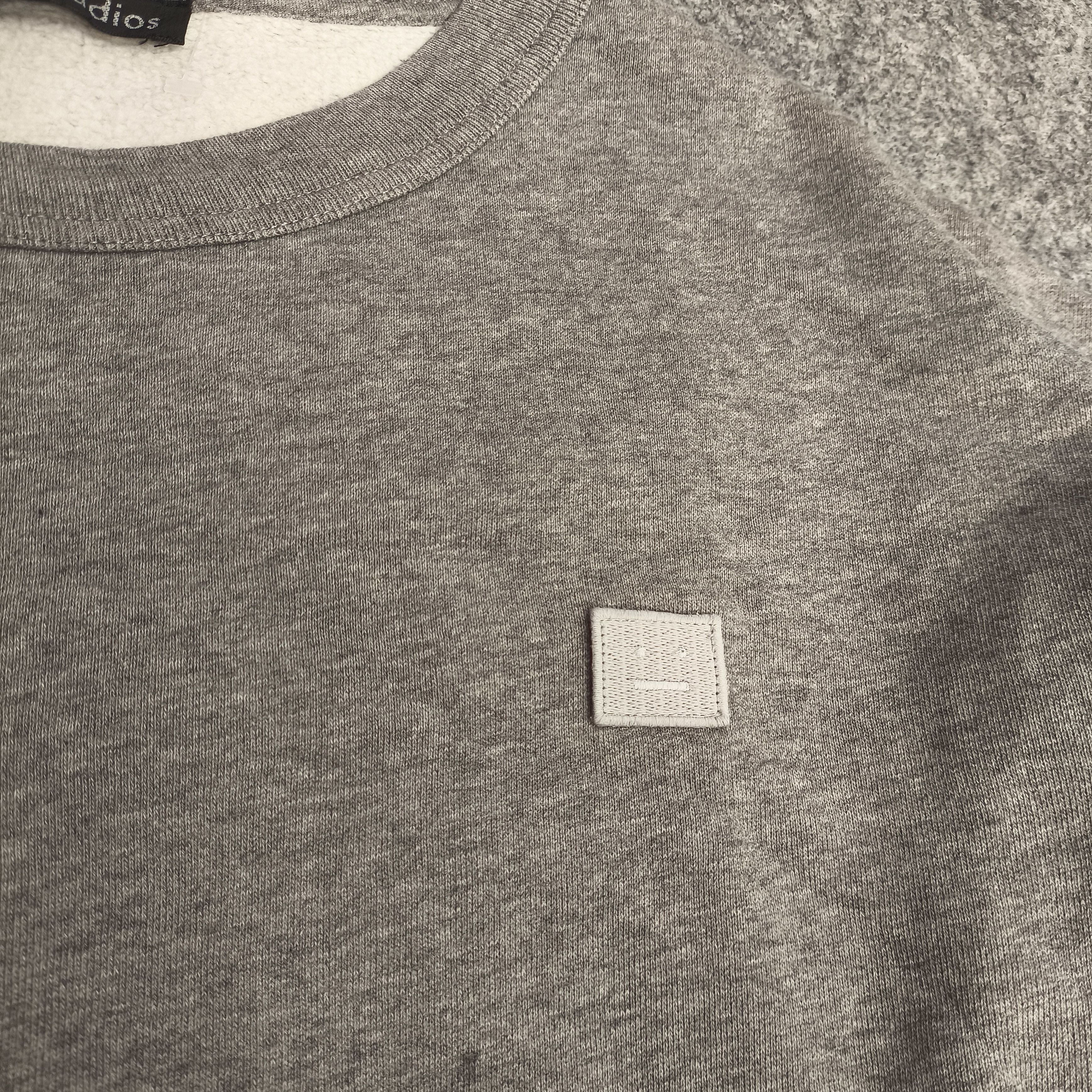 Acne Studios Acne studios Fairview face crewneck sweatshirt Size US M / EU 48-50 / 2 - 2 Thumbnail