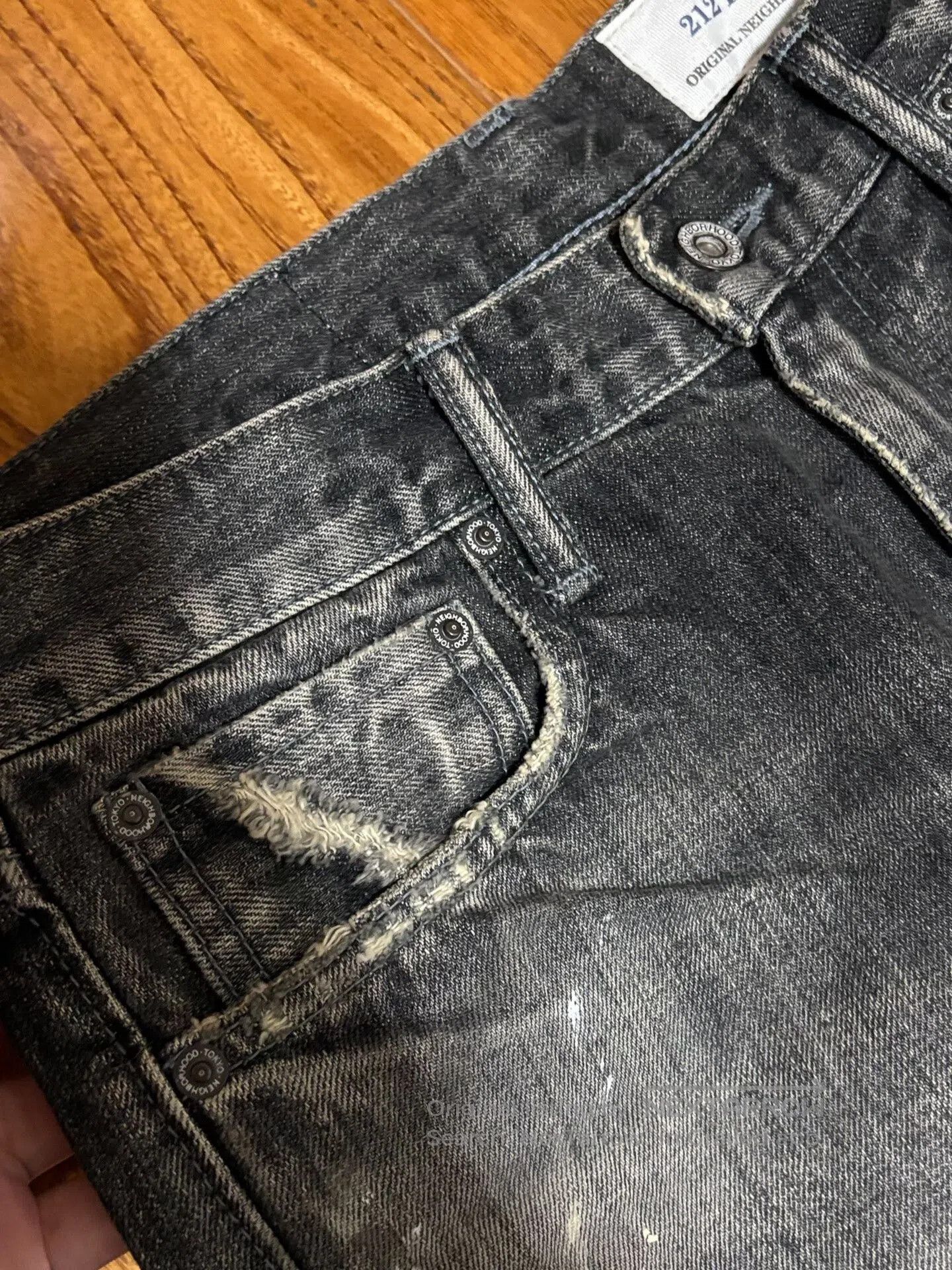 Neighborhood neighborhood scratch savage denim pants. Size US 40 / EU 56 - 5 Thumbnail