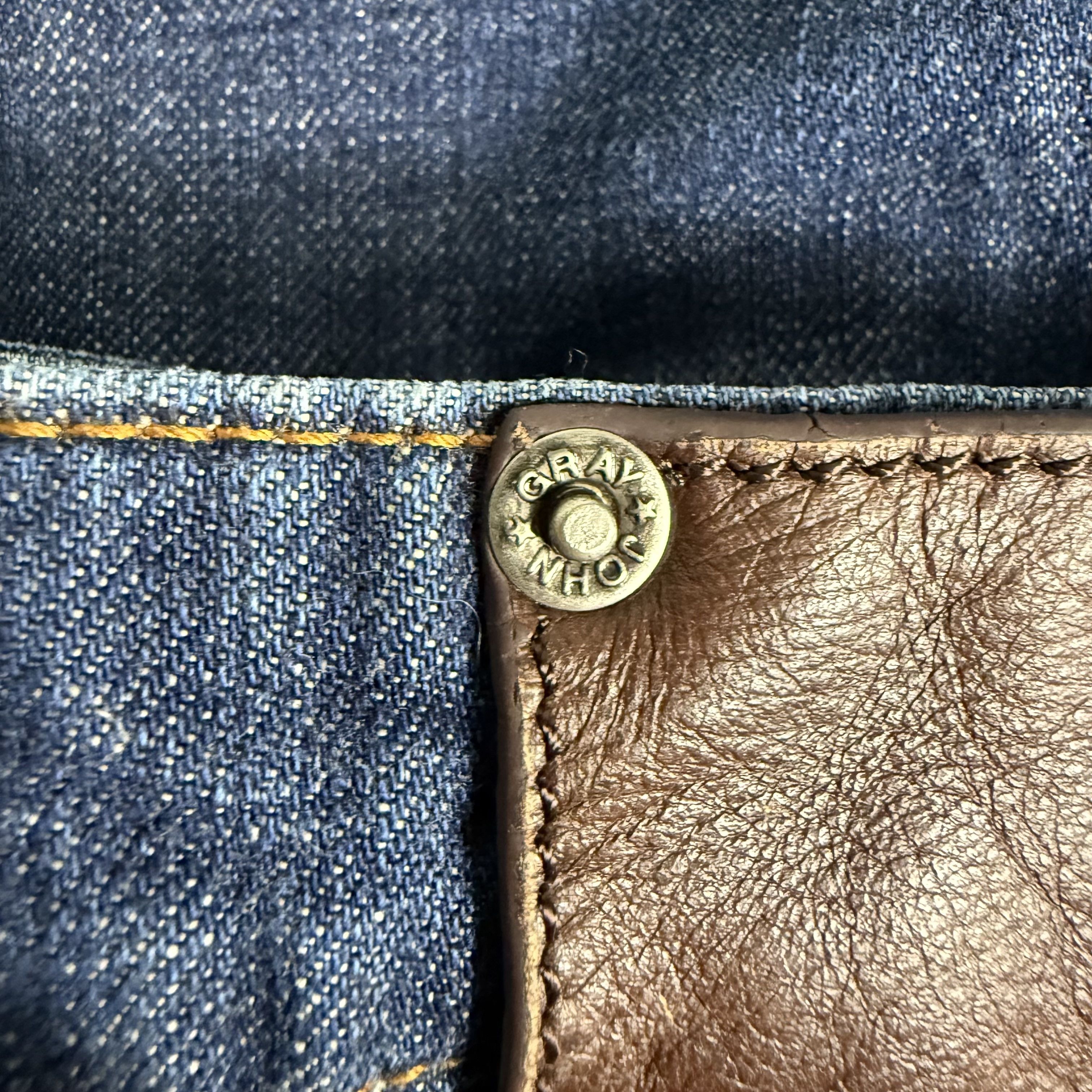Prada 🔥RARE🔥Vintage Prada Easy Fit Washed Indigo Denim Jeans Size US 33 - 7 Thumbnail