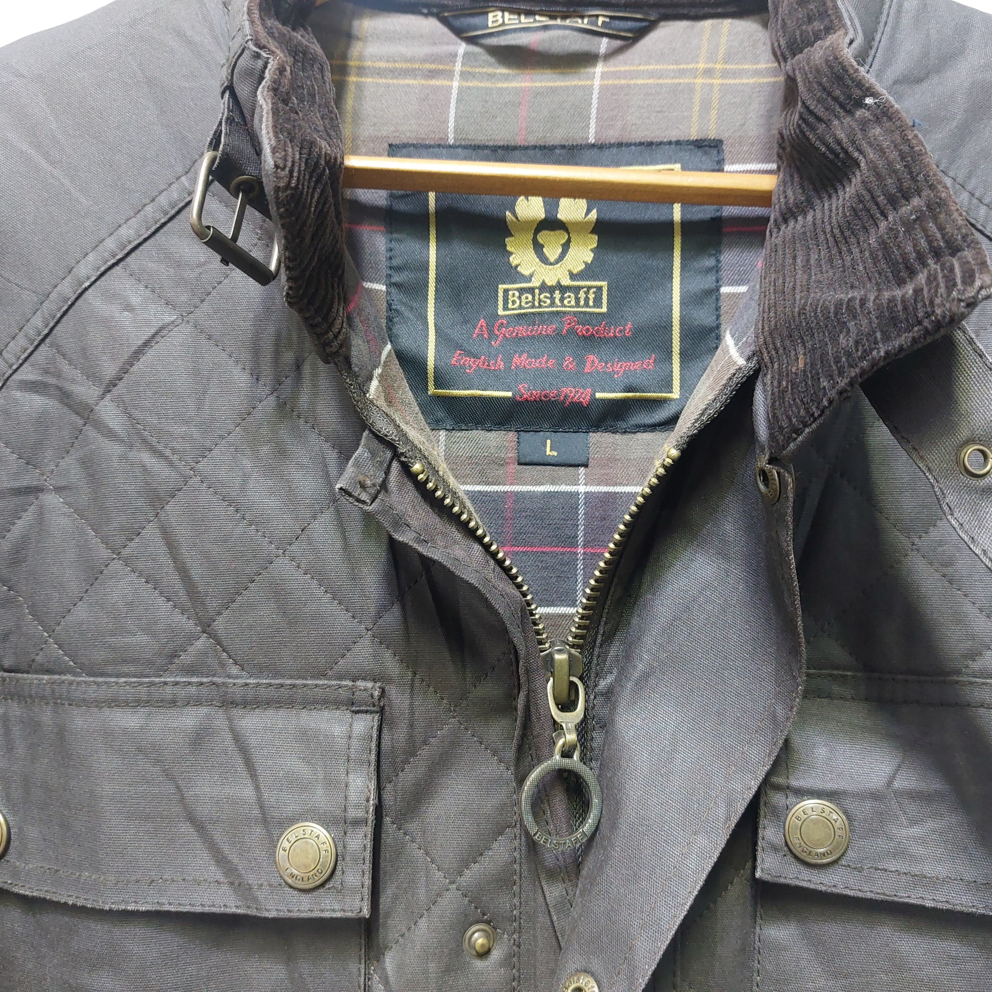 Belstaff Belstaff England Wax Jacket Size US L / EU 52-54 / 3 - 5 Thumbnail