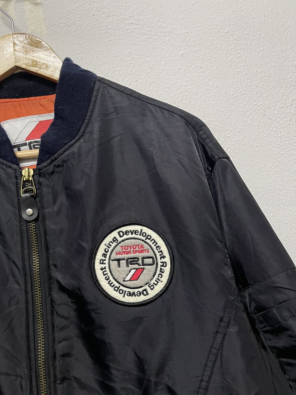 TOYOTA TRD 90s MA-1 ネイビー M