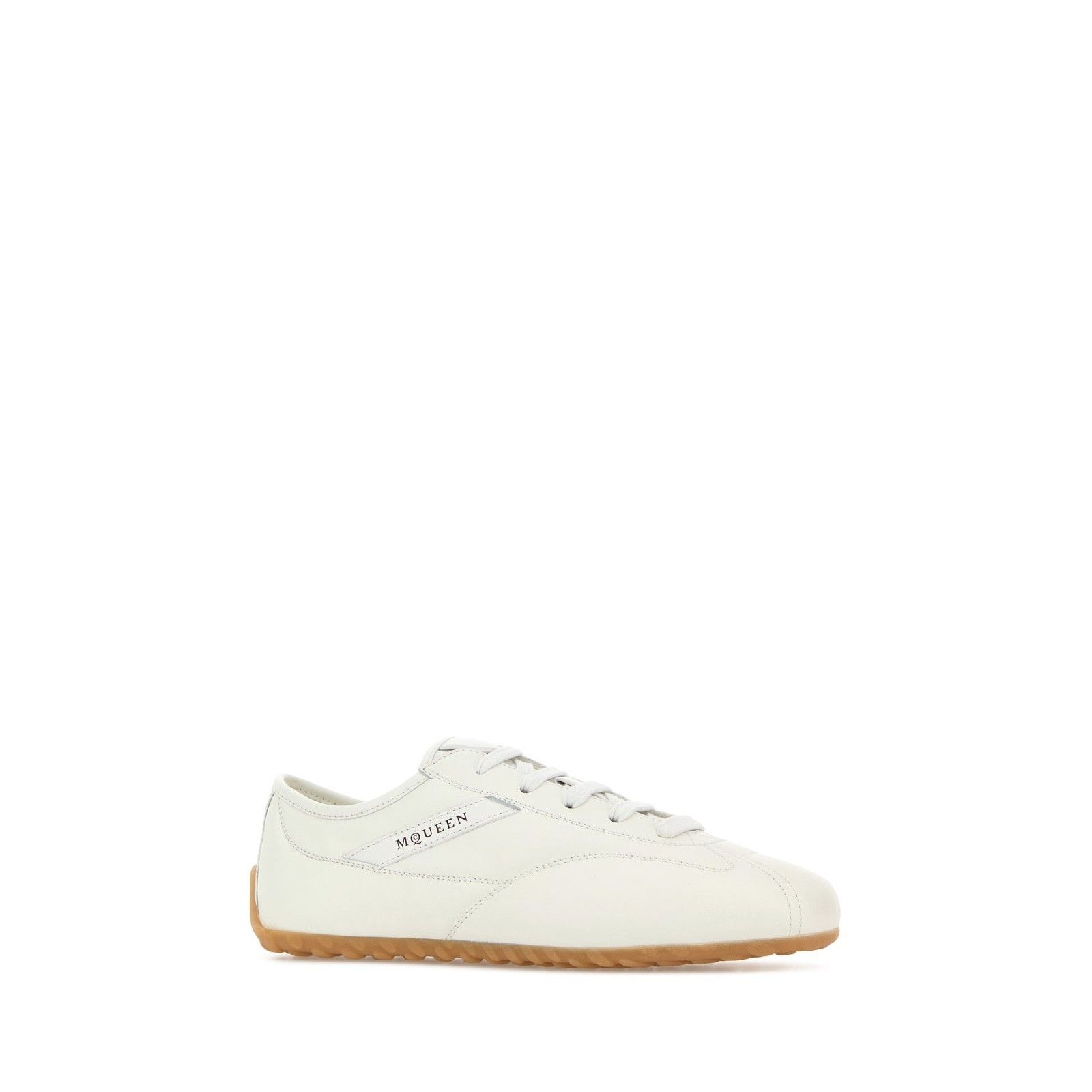 Alexander McQueen ALEXANDER MCQUEEN Boxe White Leather Sneakers New & Authenti Size US 10 / IT 40 - 4 Thumbnail