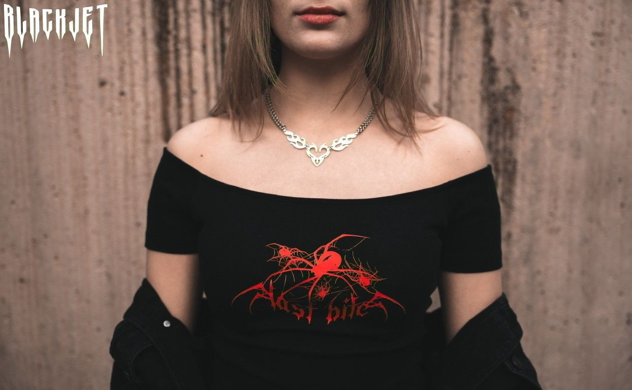 Other Last Bite abstract cotton top (black/red) Size S / US 4 / IT 40 - 1 Thumbnail