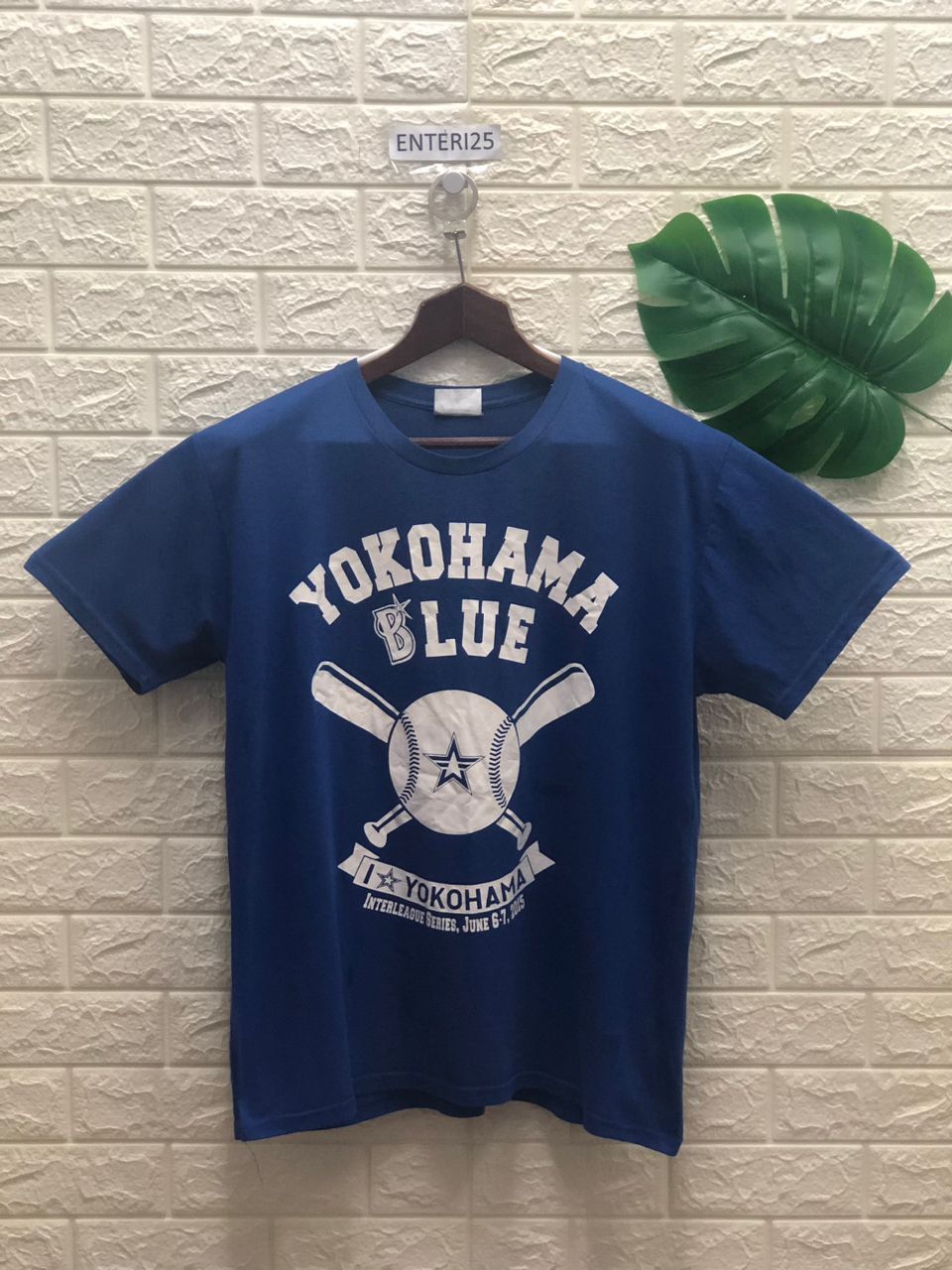 Vintage BAYSTARS YOKOHAMA BLUE Size US M / EU 48-50 / 2 - 1 Thumbnail