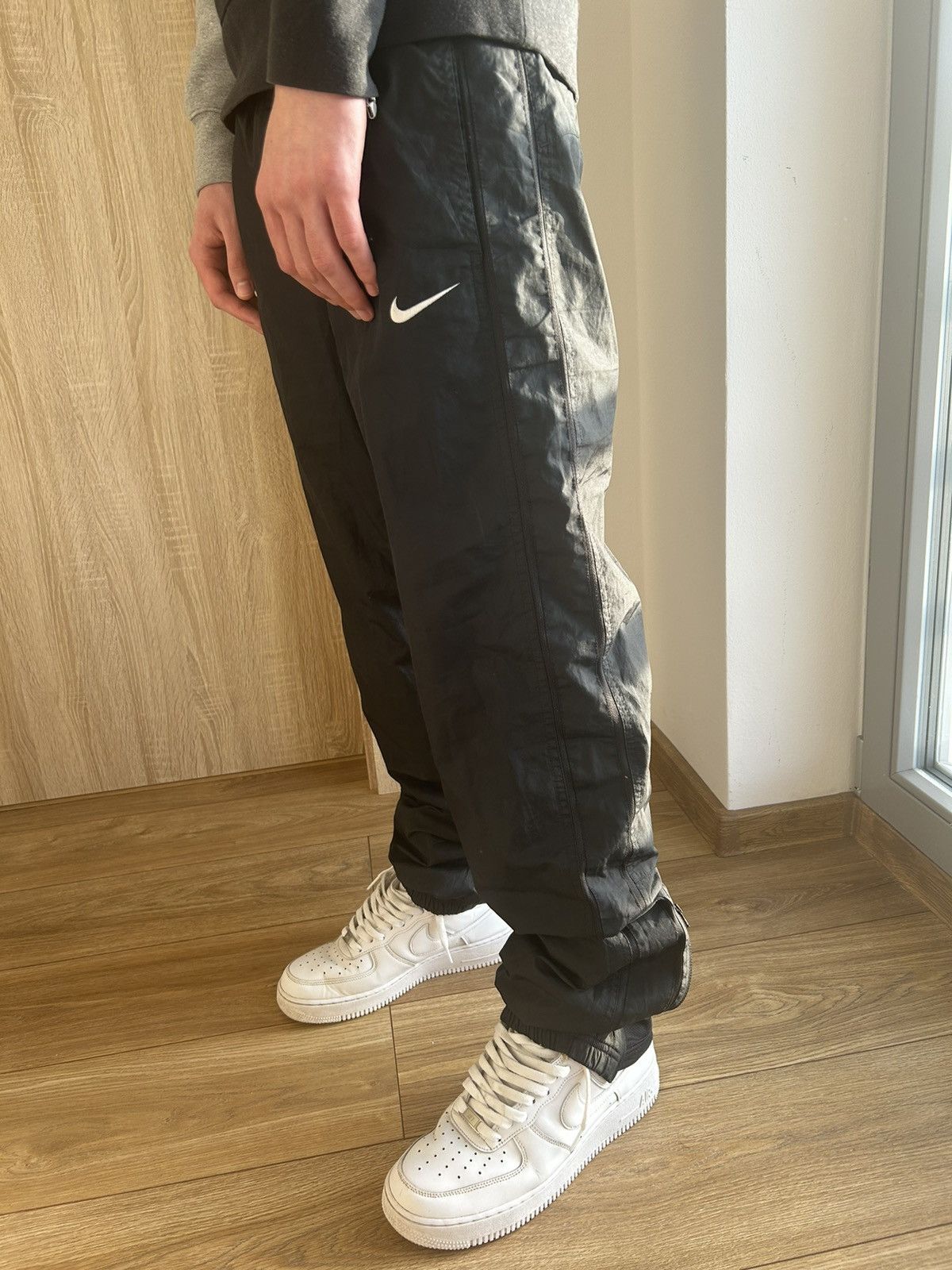 Nike × Vintage Vintage Nike Baggy Track pants Size US 32 / EU 48 - 6 Thumbnail