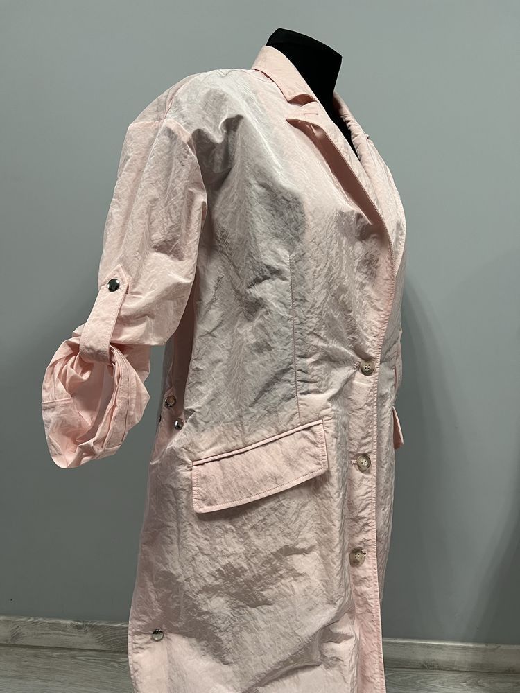 Maison Margiela MM6 Margiela Trench Coat Jacket Size S / US 4 / IT 40 - 4 Thumbnail