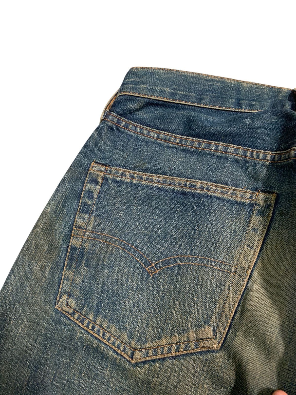 Levi's VINTAGE LEVIS 501 BIG E SELVEDGE MUDWASH & RUSTY DISTRESSED Size US 29 - 13 Thumbnail
