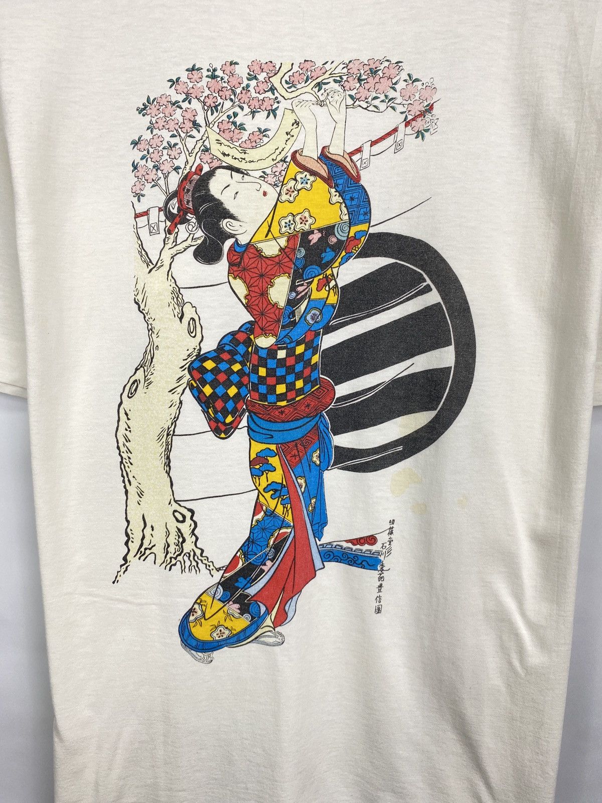Japanese Brand 🇯🇵🥷 Vintage 80s Geisha Samurai Ninjas Japan style r-shirt Y2K Size US M / EU 48-50 / 2 - 4 Thumbnail