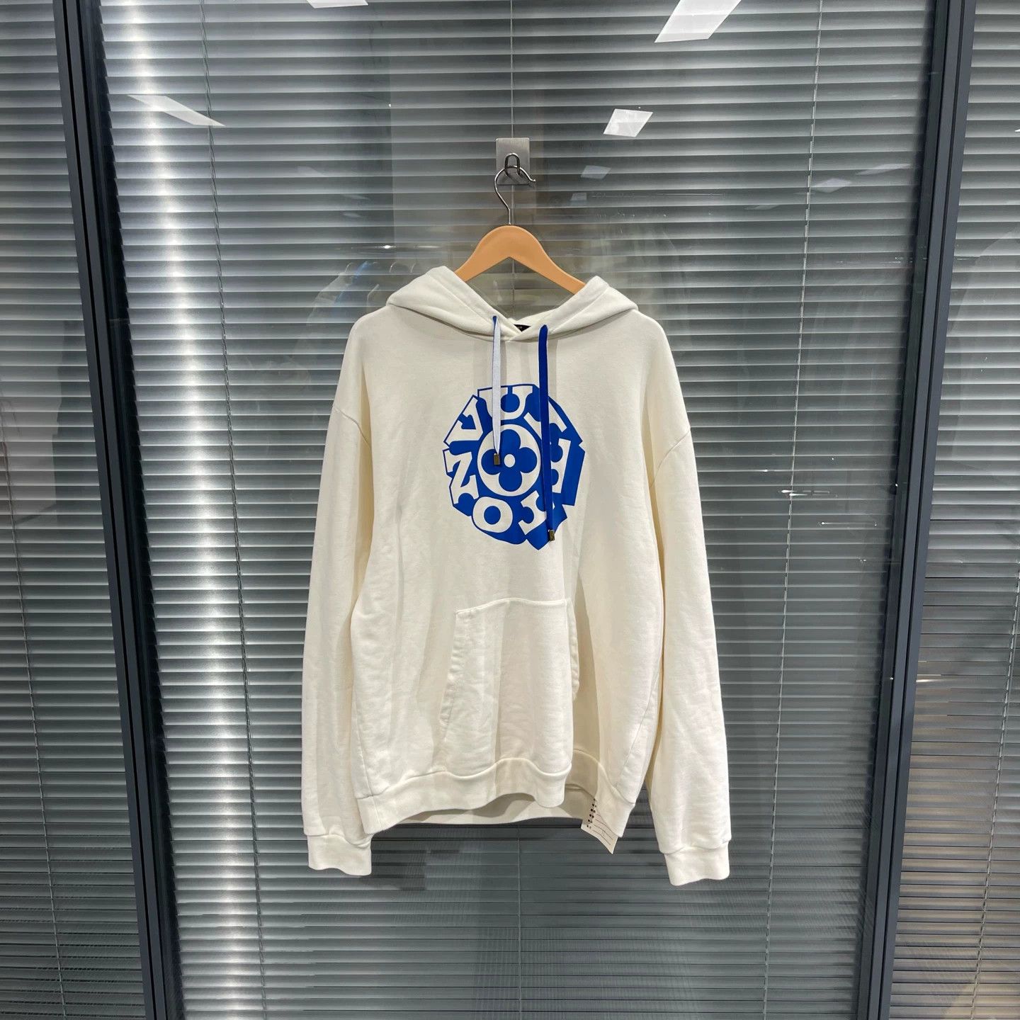 Louis Vuitton LV x Nigo 26ss Logo-printed Hoodie XL 99 New Size US XL / EU 56 / 4 - 1 Thumbnail