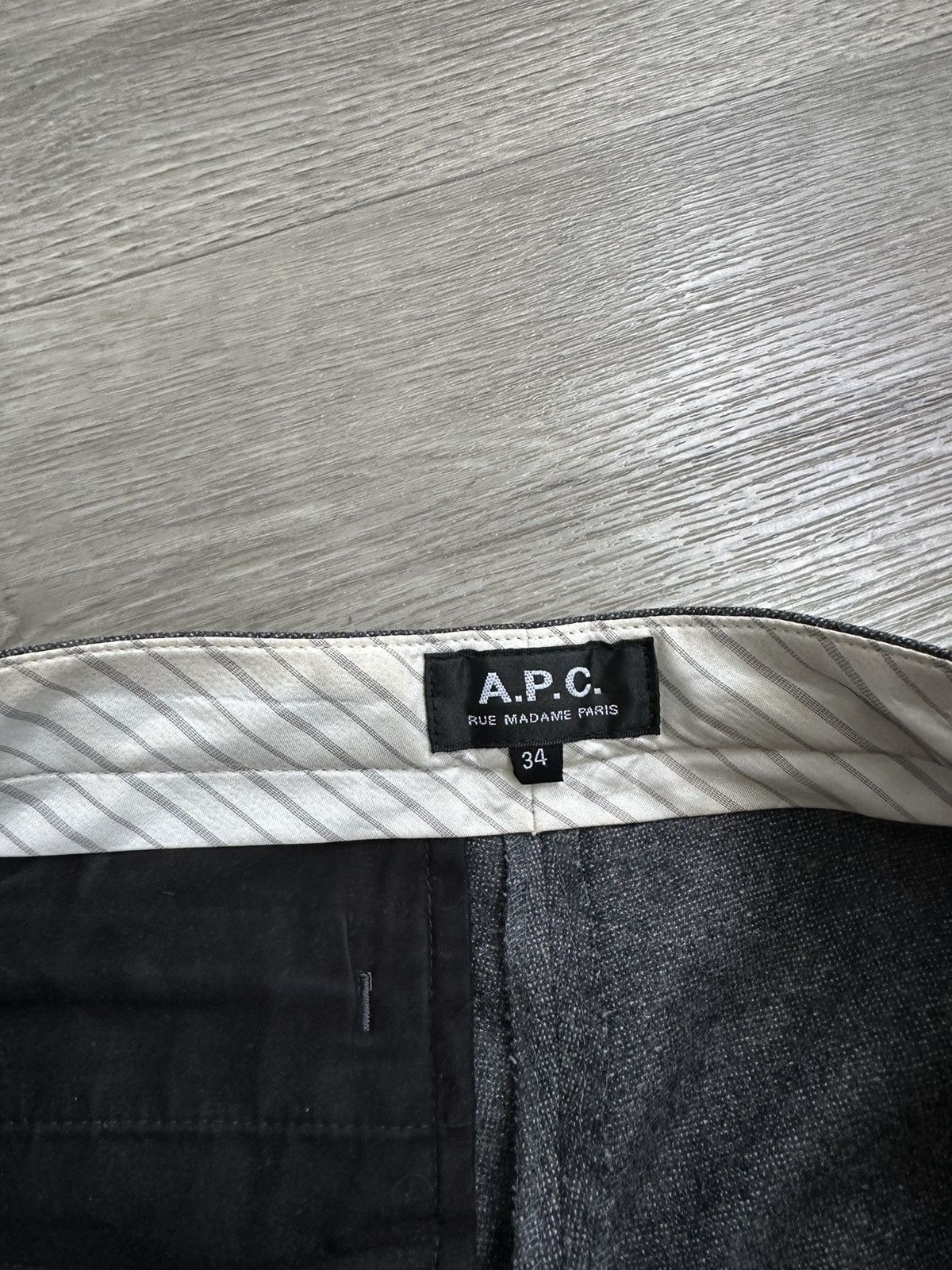 A.P.C. × Vintage 🫧A.P.C. Vintage Wool Pants Size 25" / US 0 / IT 36 - 6 Thumbnail