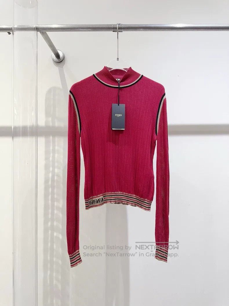 Fendi Fendi Knit Top Size XXS / US 00 / IT 34 - 1 Thumbnail