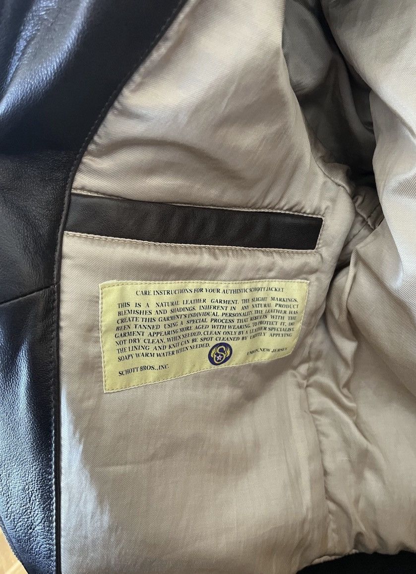 Saint Laurent Paris Saint laurentXSchott NYC patch shearling leather jacket sz M Size US M / EU 48-50 / 2 - 11 Thumbnail