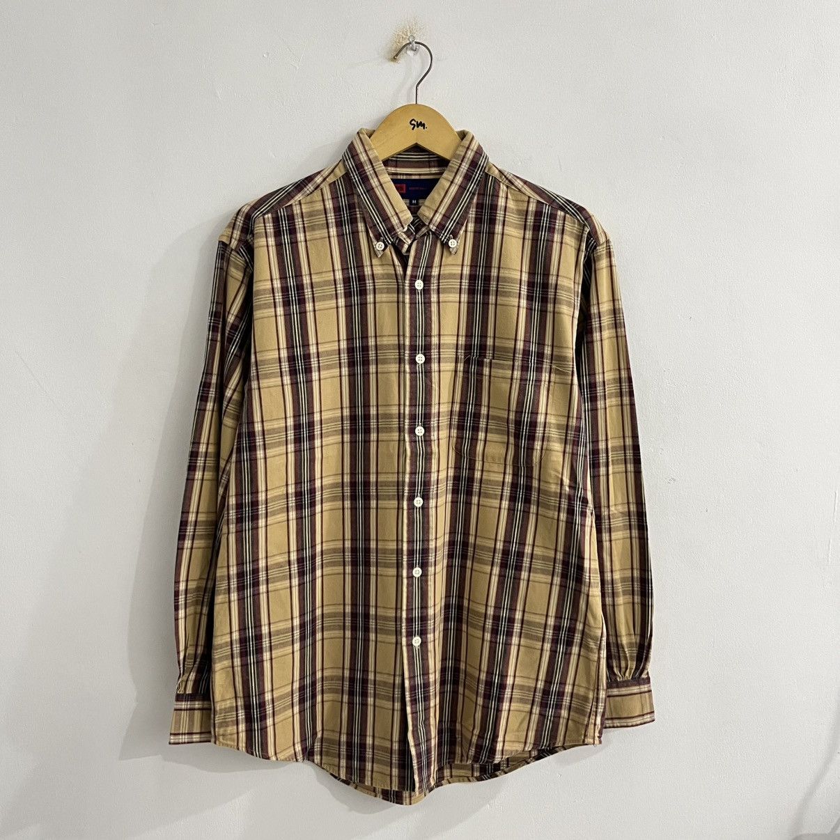 Japanese Brand Edwin Plaid Button Up Shirt Size US M / EU 48-50 / 2 - 1 Thumbnail