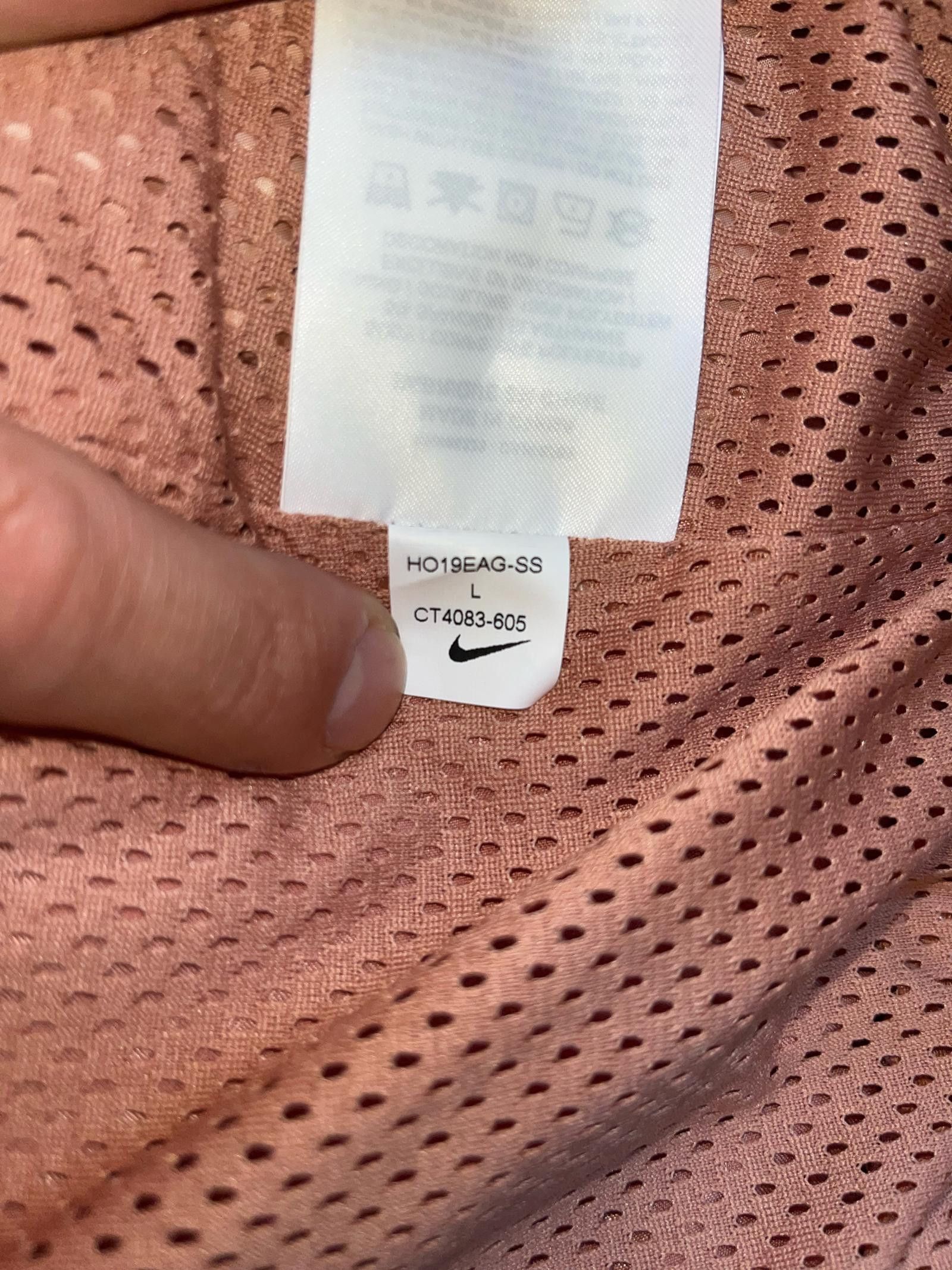Nike Nike x Clot Rose Gold Silk Track Jacket Sample Size US L / EU 52-54 / 3 - 12 Thumbnail