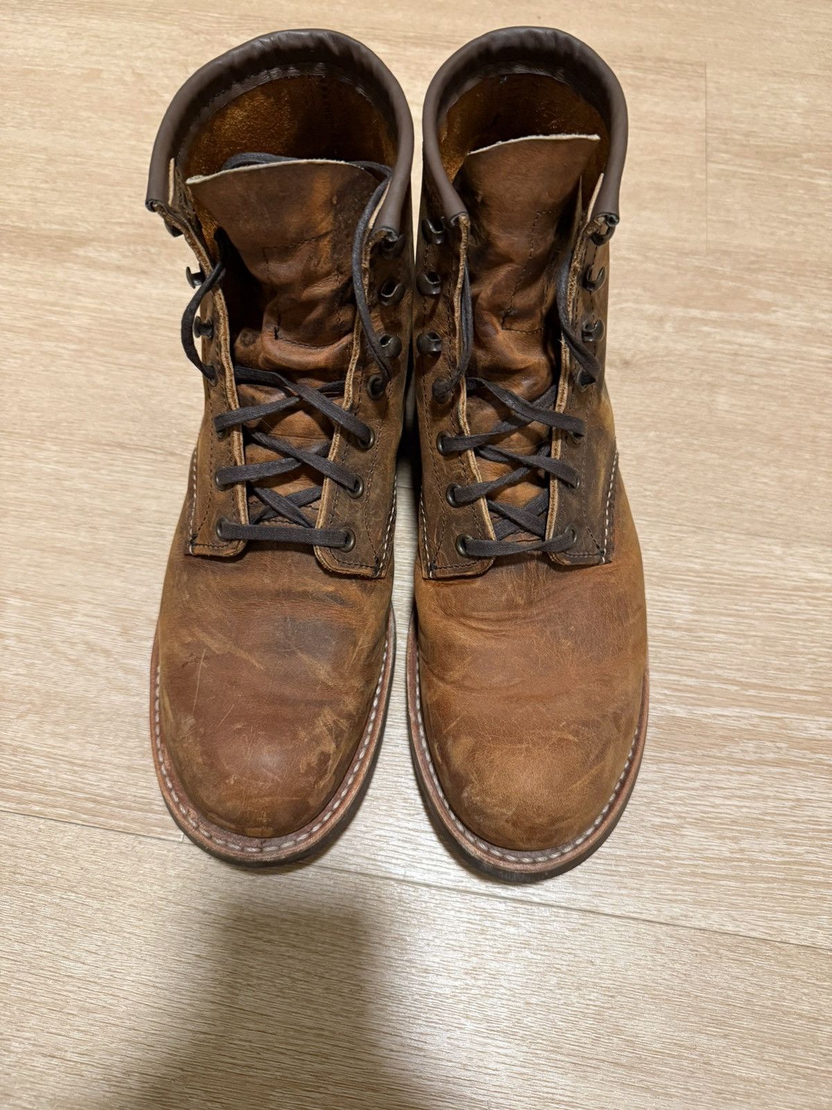 Red Wing Red Wing Blacksmith 3343 Copper Rough and Tough Seconds Size US 10 / EU 43 - 1 Thumbnail