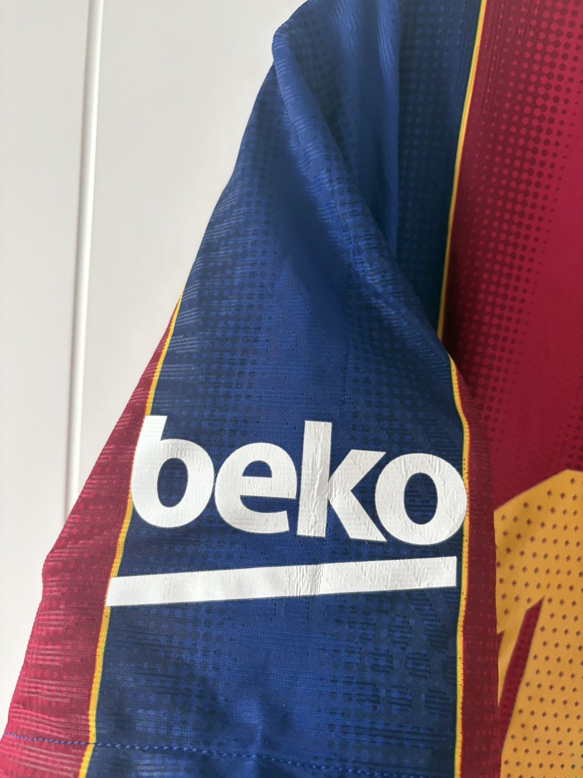 Barcelona nike 2020/2021 domowa Messi meczowa — zdjęcie 5