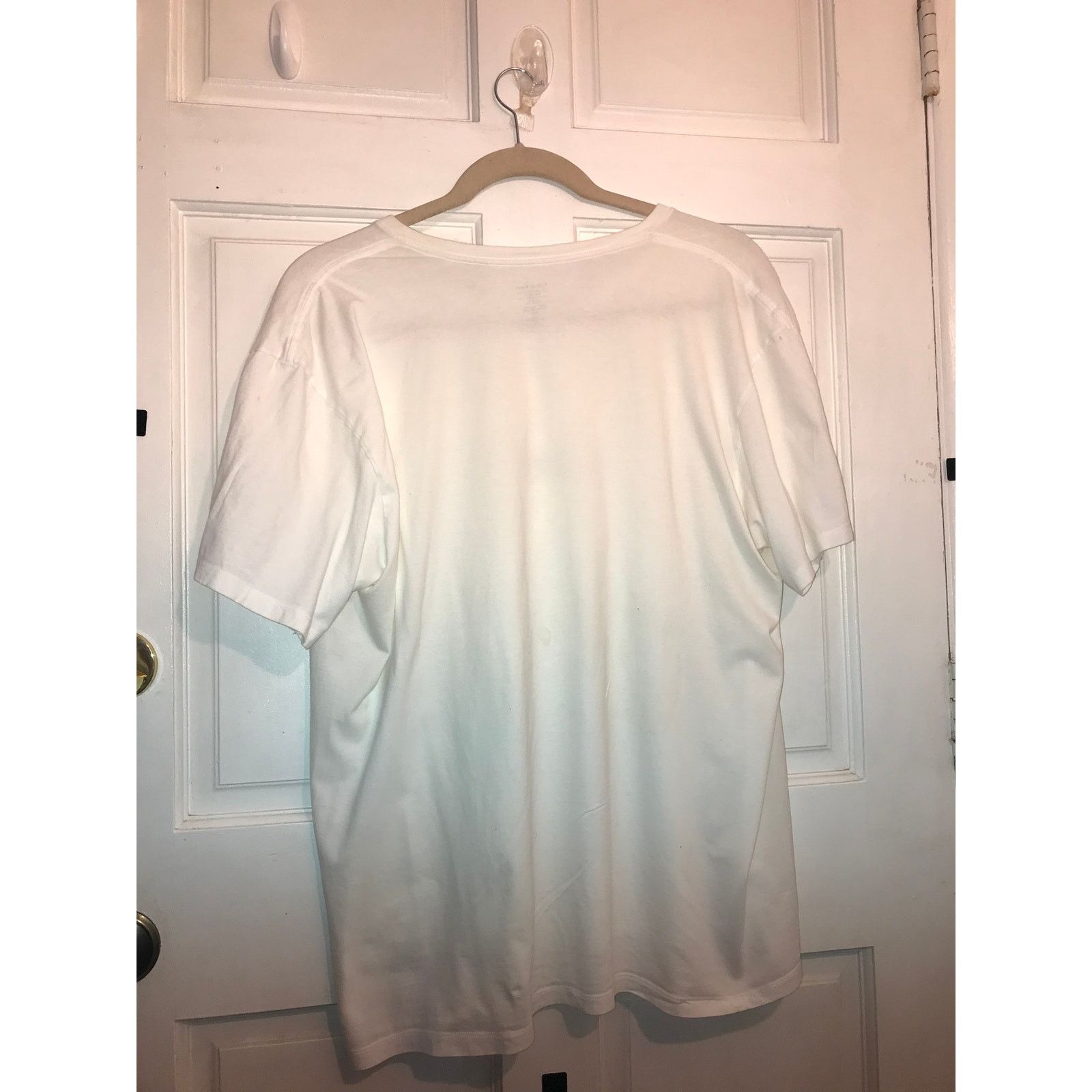 Calvin Klein CALVIN KLEIN T-Shirt Men's 2XL Cream Short Sleeved Size US XXL / EU 58 / 5 - 2 Thumbnail