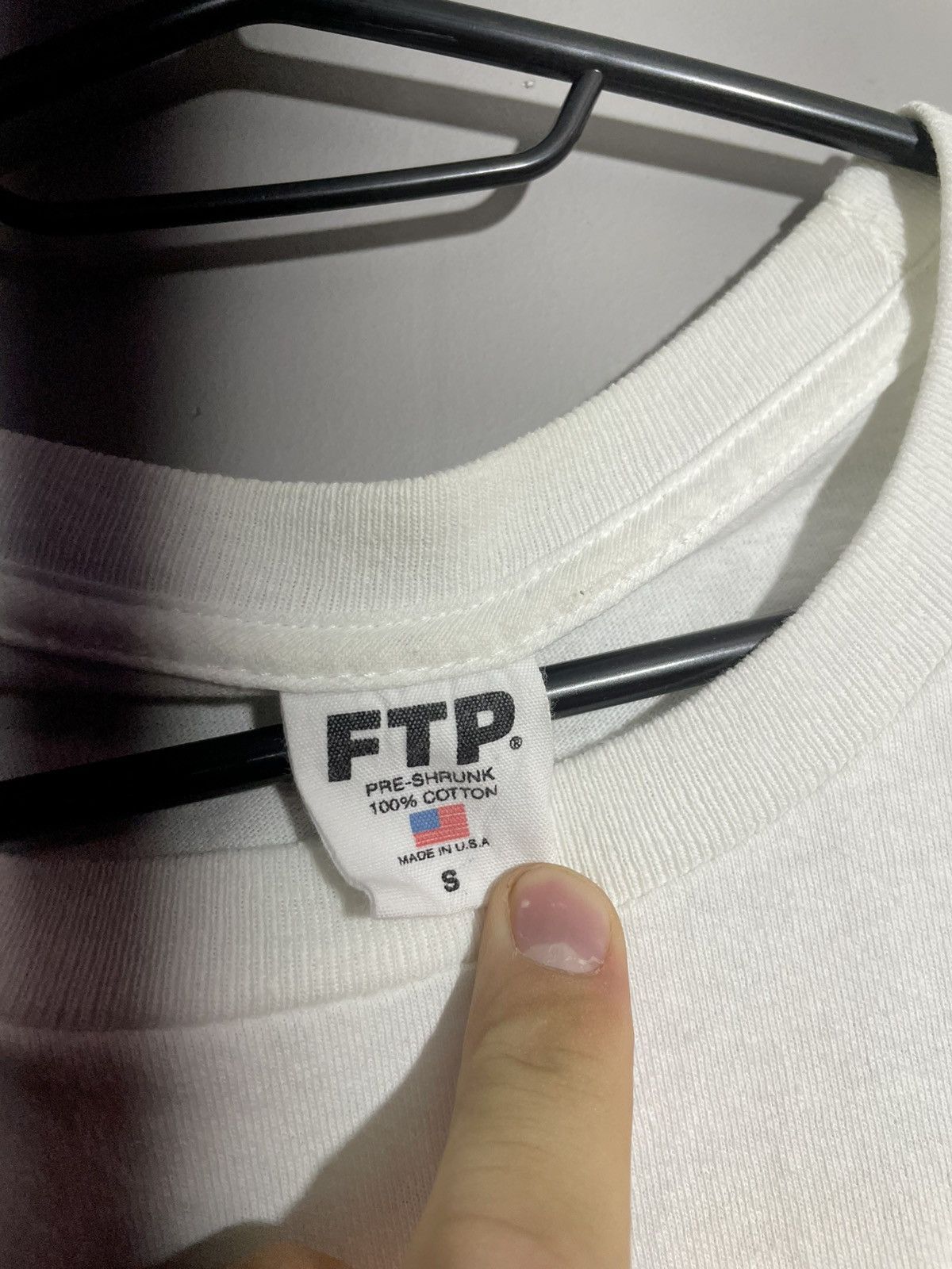 Fuck The Population FTP Earth Logo White tshirt size S Size US S / EU 44-46 / 1 - 6 Thumbnail