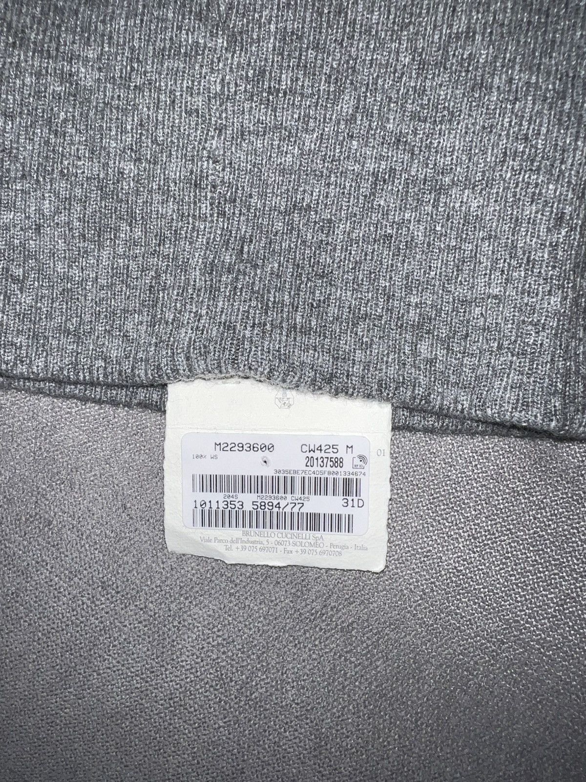 Brunello Cucinelli Brunello Cucinelli rib-knit cashmere beanie Size ONE SIZE - 5 Thumbnail