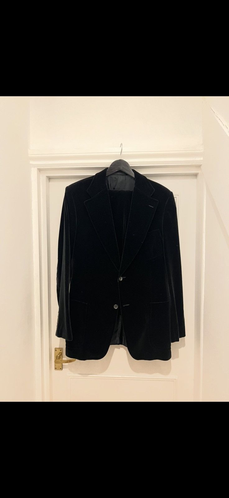 Gucci Gucci velvet flared trousers suit size 50 men’s Size 50R - 1 Thumbnail