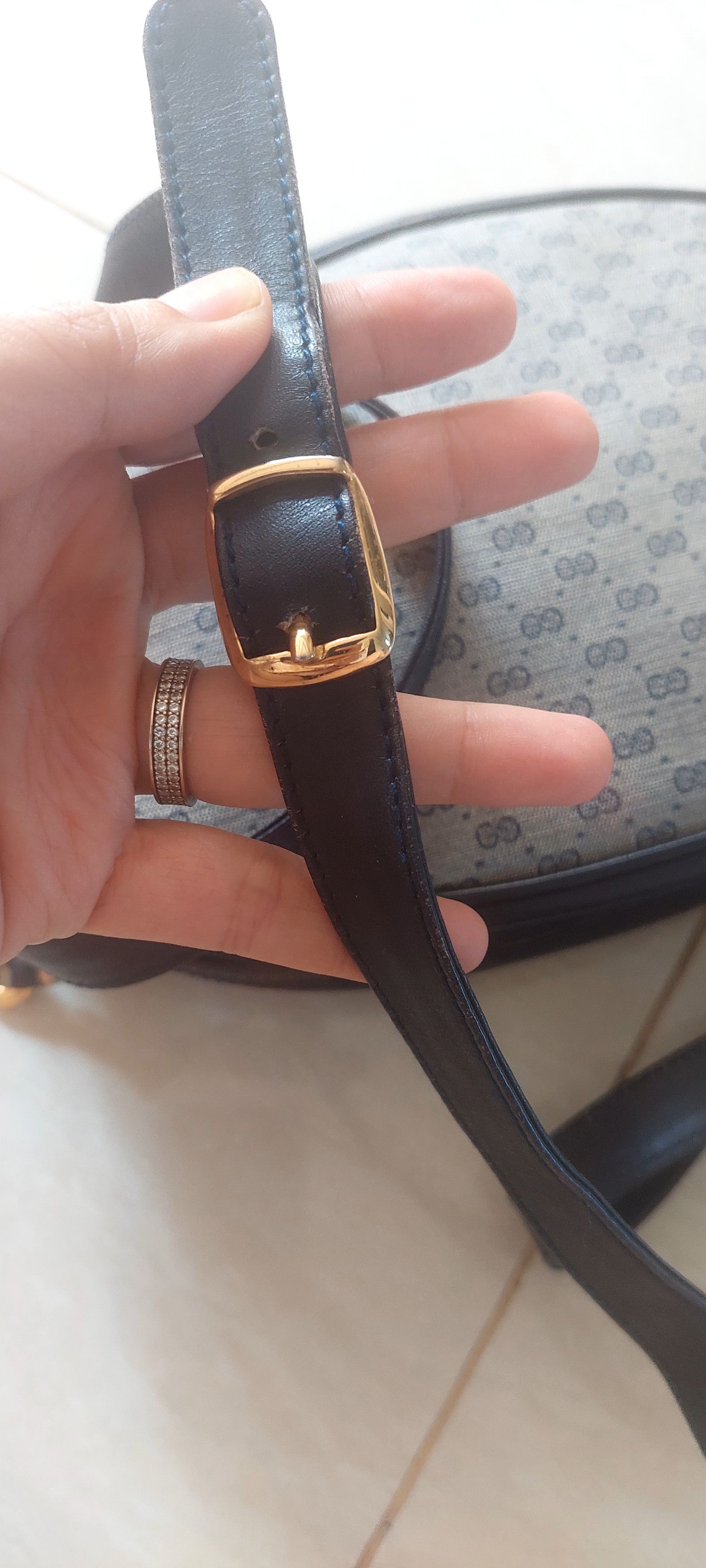 Gucci Gucco Vintage Leather PVC CrossBody Size ONE SIZE - 5 Thumbnail