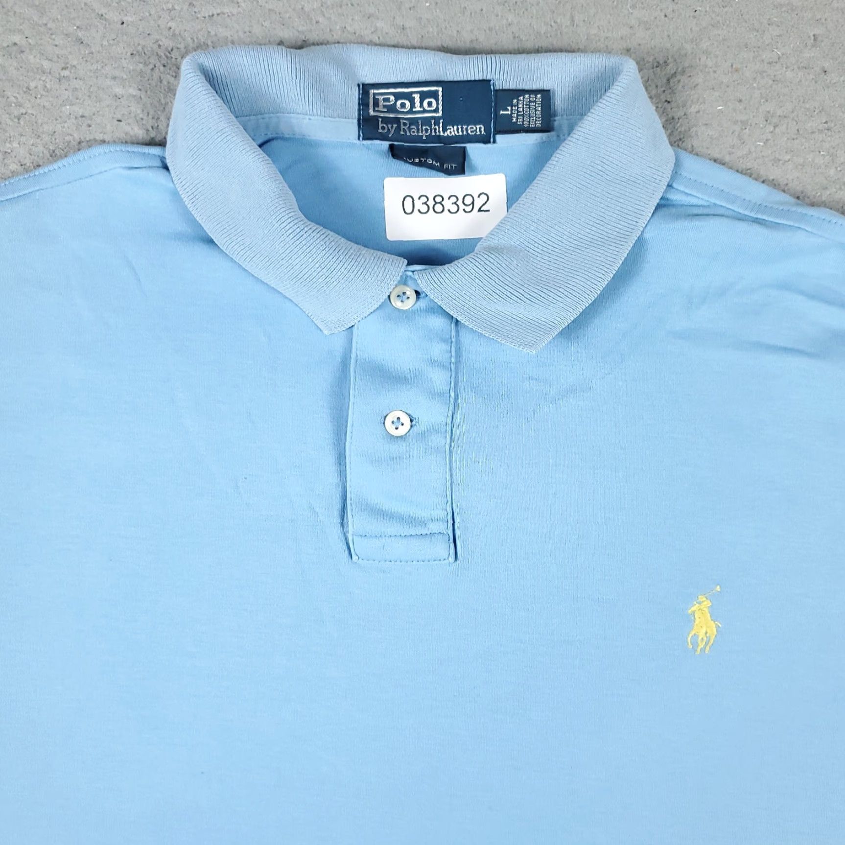 Ralph Lauren Ralph Lauren Polo Shirt Mens Large Blue Pony Casual Short Sleeve Shirt Size US L / EU 52-54 / 3 - 2 Thumbnail