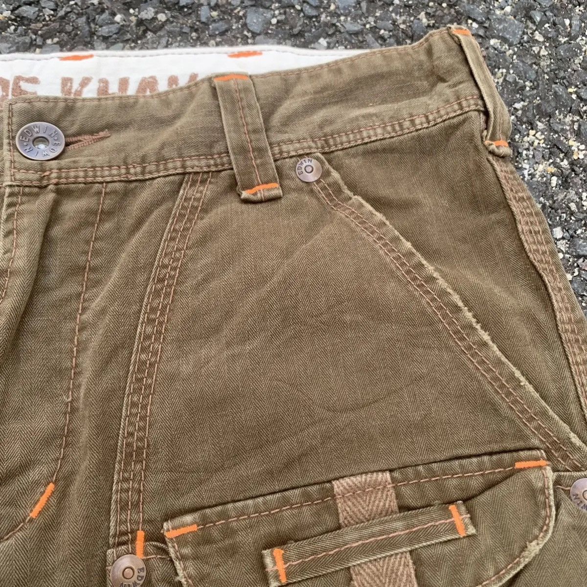 Japanese Brand HBT CINCH BACK TROUSERS 30x31 JAPANESE VINTAGE UTILITY PANTS Size US 30 / EU 46 - 7 Thumbnail