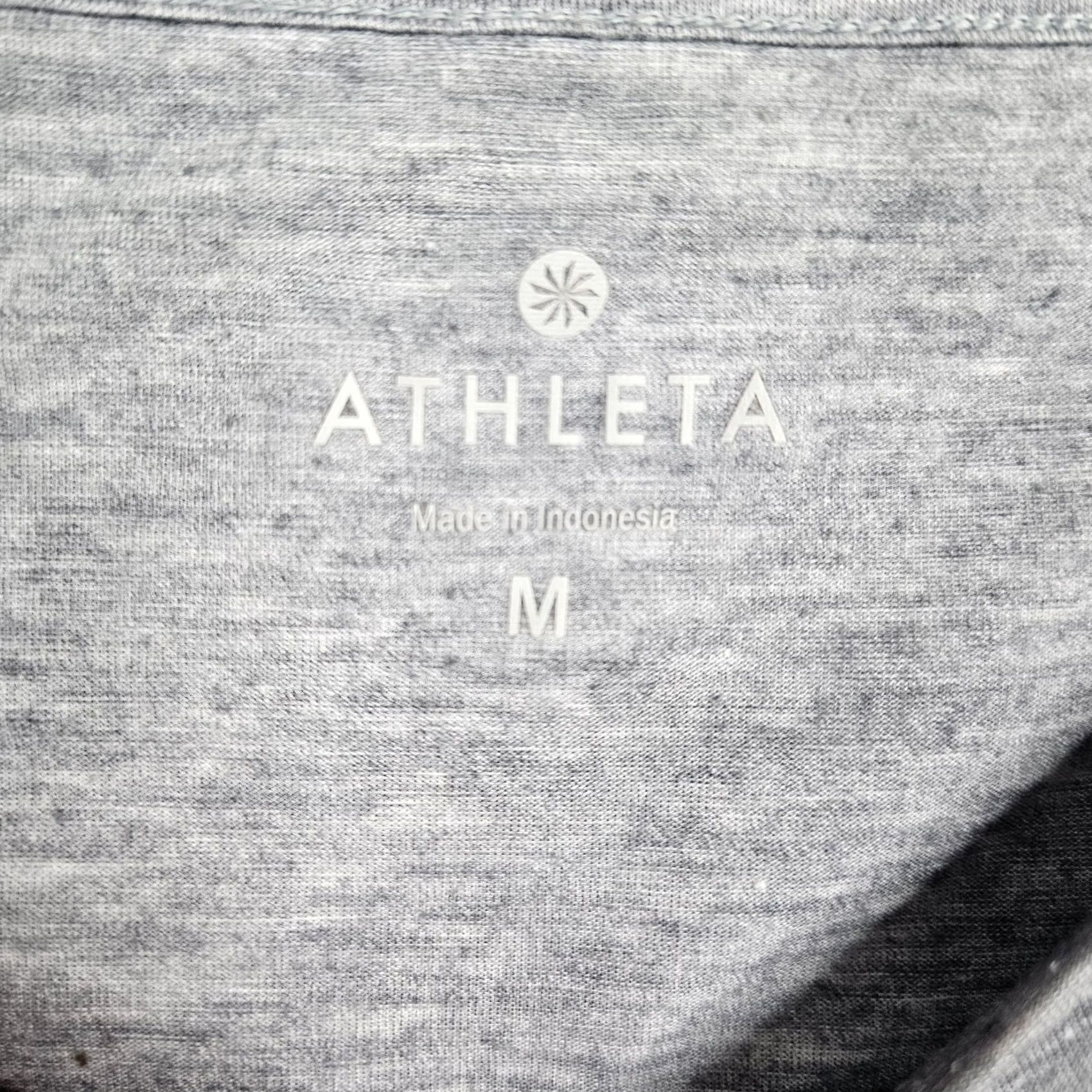 Athleta Athleta Tank Women's Gray Sleeveless Workout Size M Activewear Top Regular Pattern Solid Front Type Not apply Sleeveless Adult Women Size M / US 6-8 / IT 42-44 - 7 Thumbnail