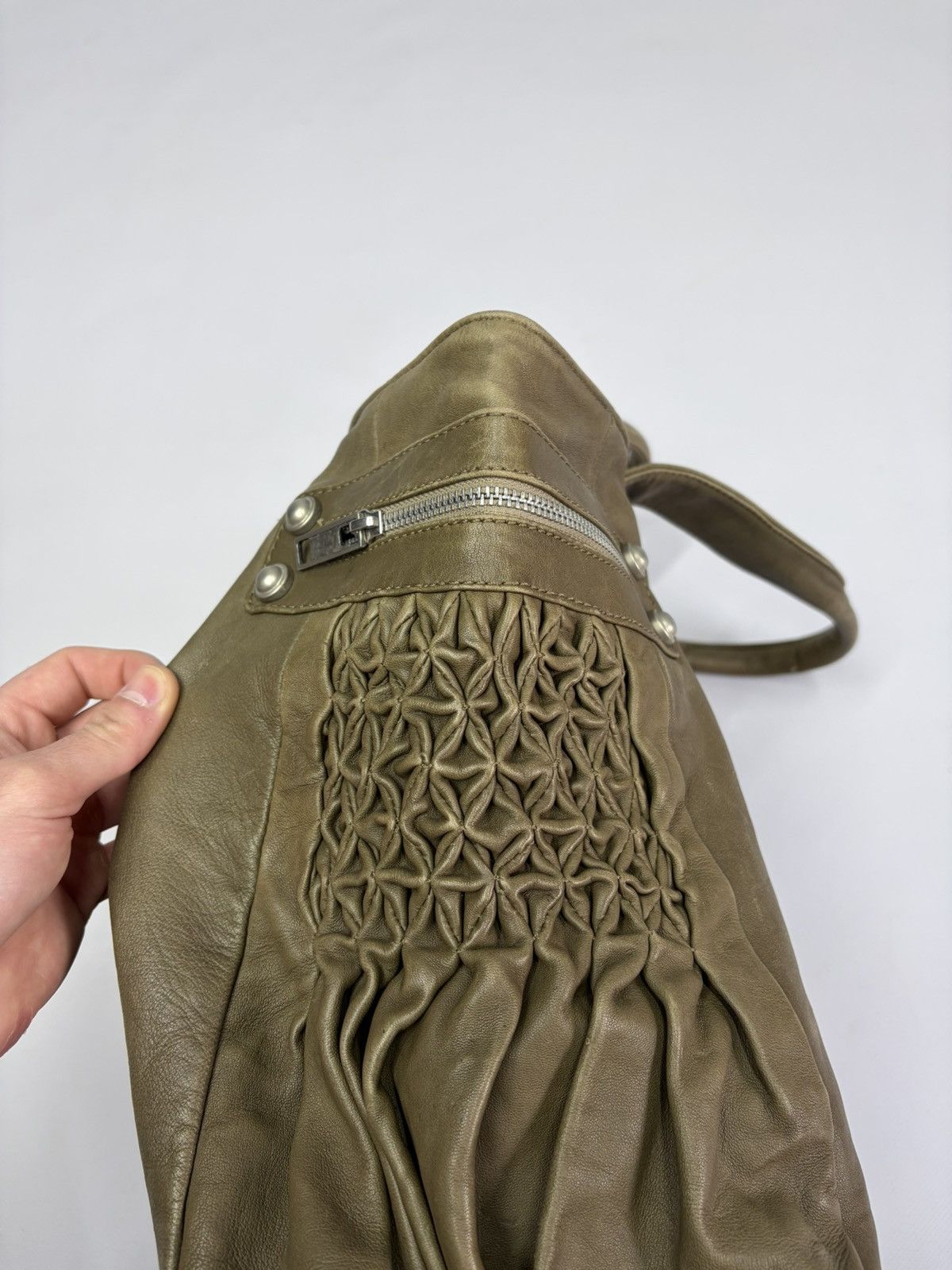 If Six Was Nine Vintage 00s If Six Was Nine Like Balenciaga Leather Bag Size ONE SIZE - 11 Thumbnail