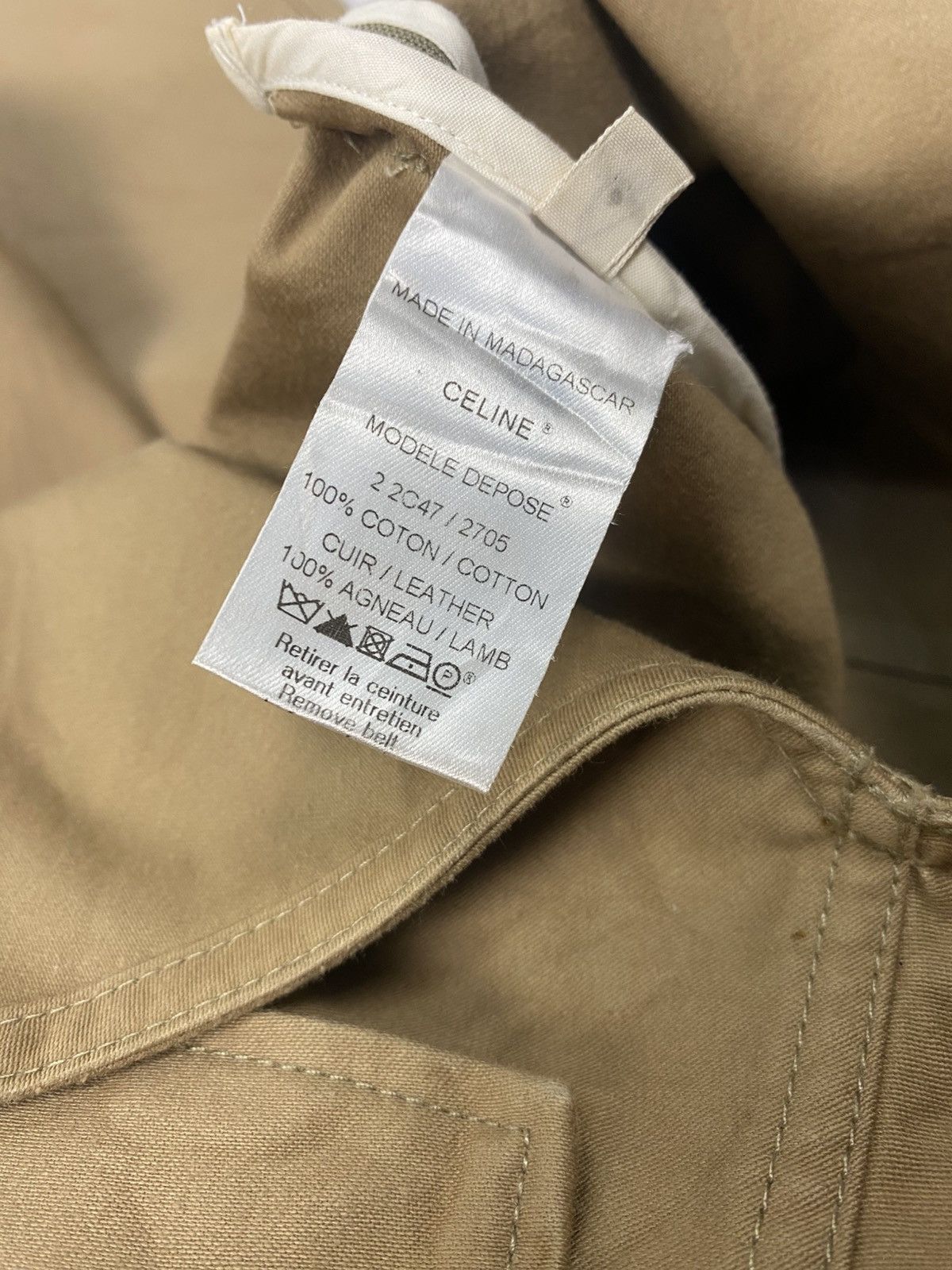 Celine × Vintage 🔥RARE🔥VINTAGE CELINE SKIRT x DESIGNER COLLECTION Size 31" - 11 Thumbnail