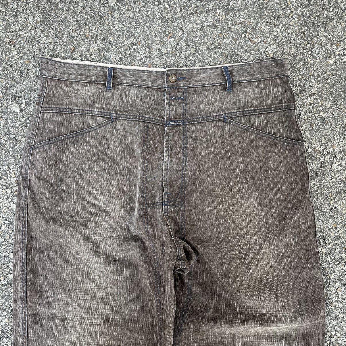 Marithe + Francois Girbaud VINTAGE Y2K MARITHE FRANCOIS GIRBAUD MFG BROWN SKATER JEANS Size US 41 - 3 Thumbnail