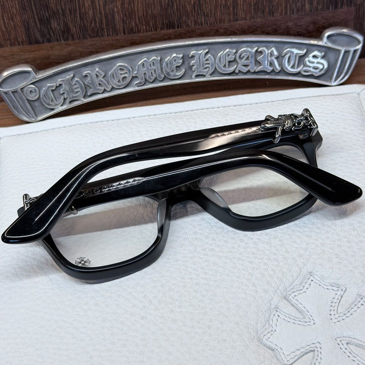 Chrome Hearts Chrome Hearts VAGILLIONAIRE ll glasses Size ONE SIZE - 3 Thumbnail
