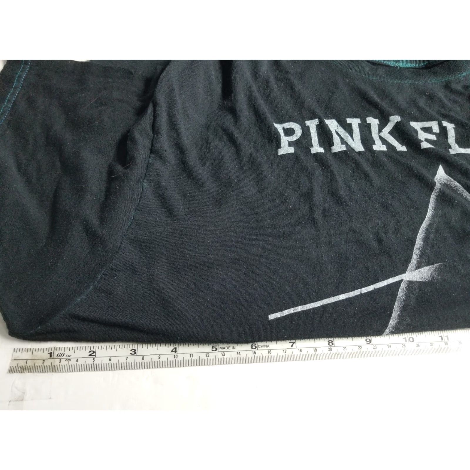 Vintage Pink Floyd T-Shirt Mens Large The Dark Side of the Moon Black Tie Dye Graphic Tee Rock'n'Roll Size US L / EU 52-54 / 3 - 3 Thumbnail