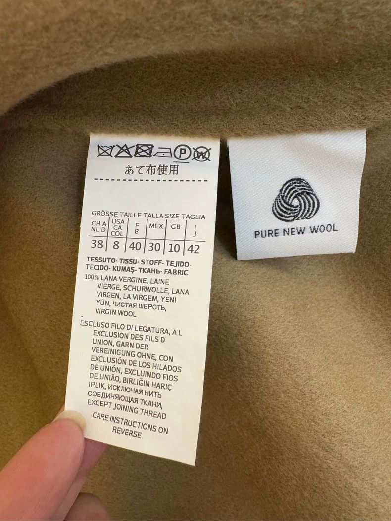 Max Mara Max Mara Wool coat Size S / US 4 / IT 40 - 5 Thumbnail