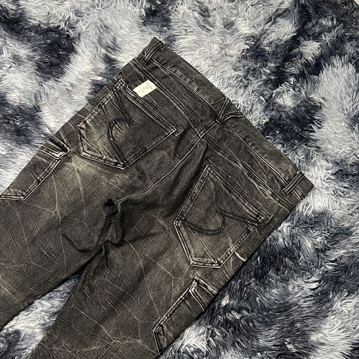 semanticdesign Semantic Design Japanese Brand Denim Cargo Pants Size US 33 - 4 Thumbnail
